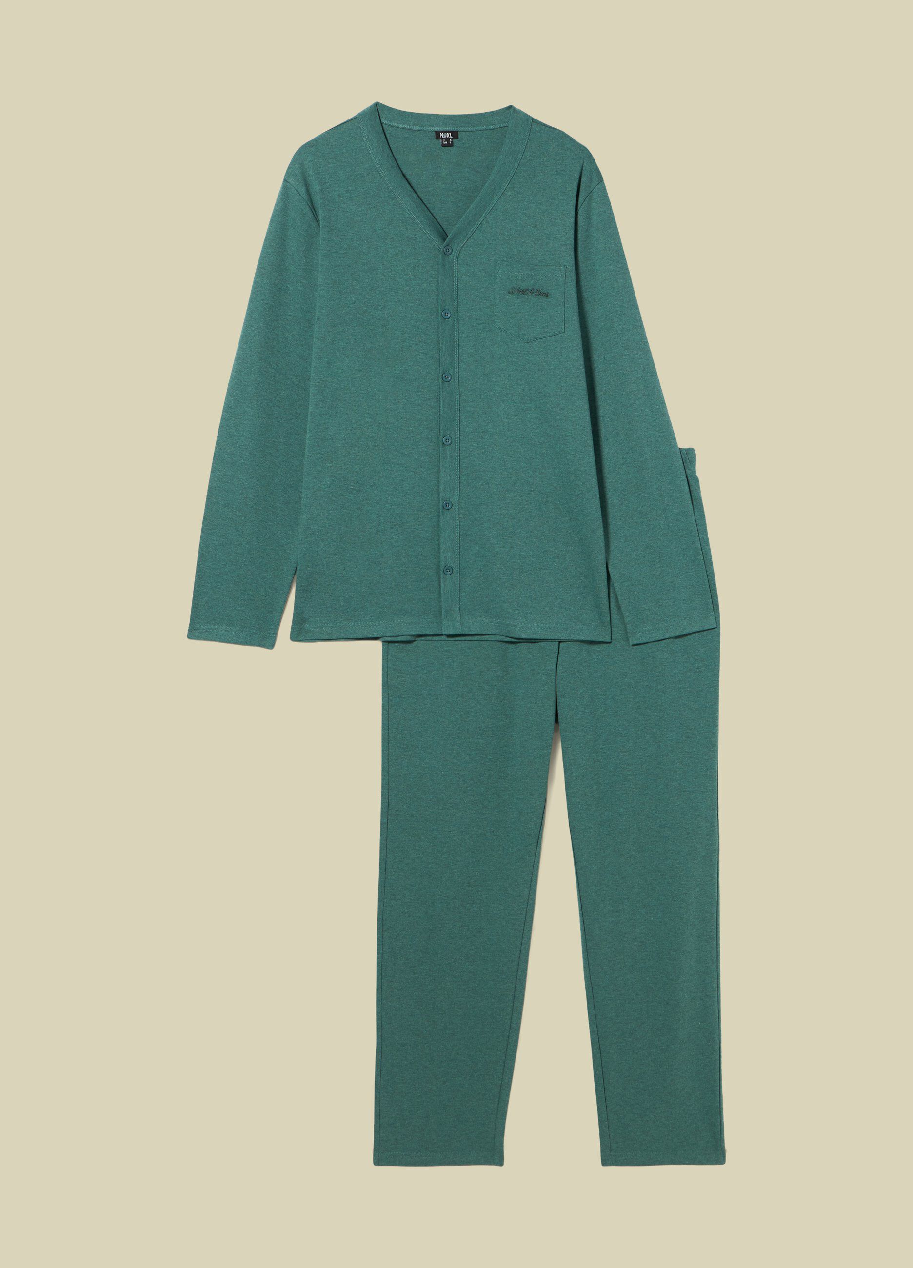 Set pigiama in cotone uomo