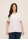 T-shirt in jersey di puro cotone donna curvy_0