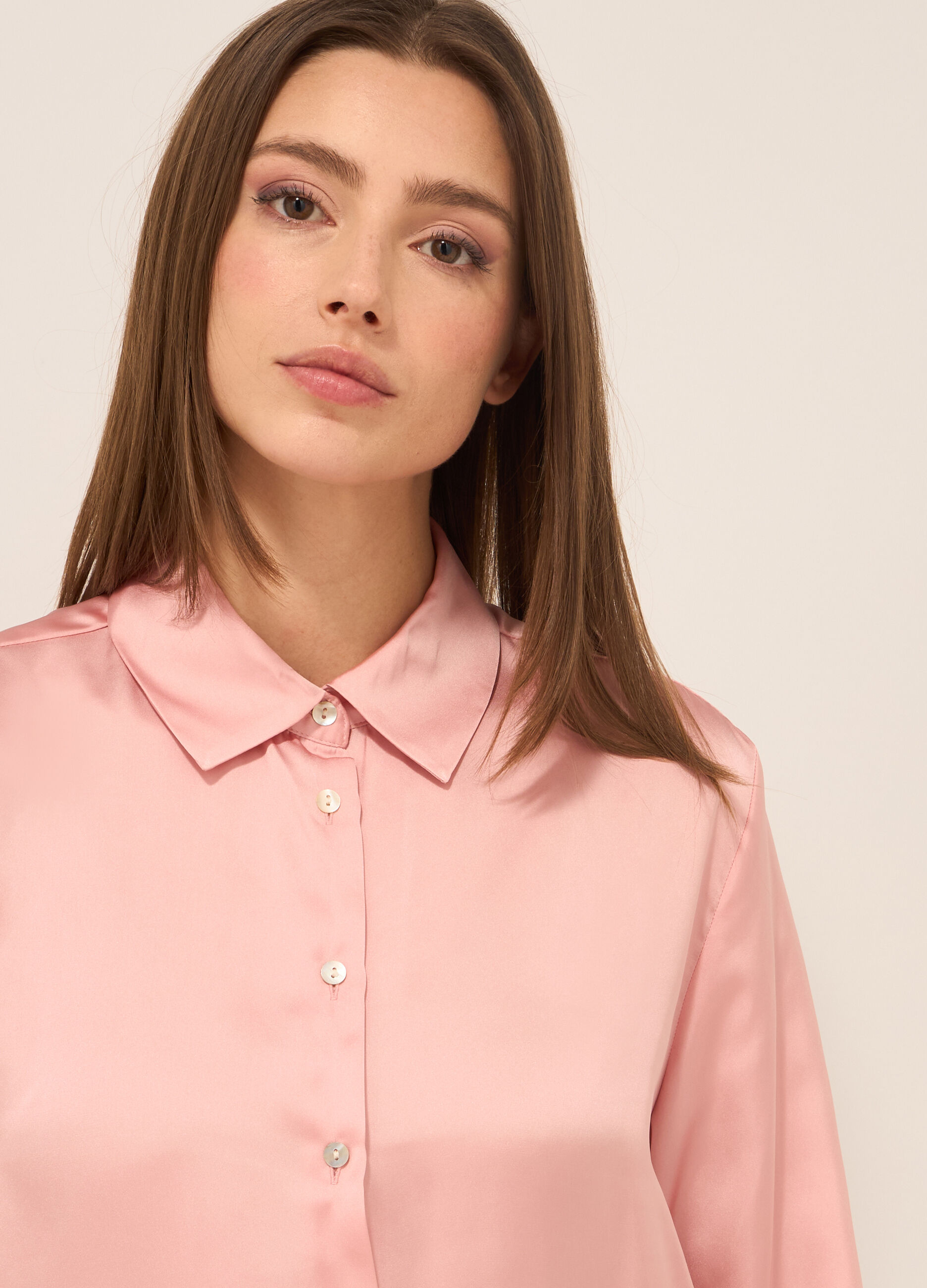 Camicia in raso donna_2
