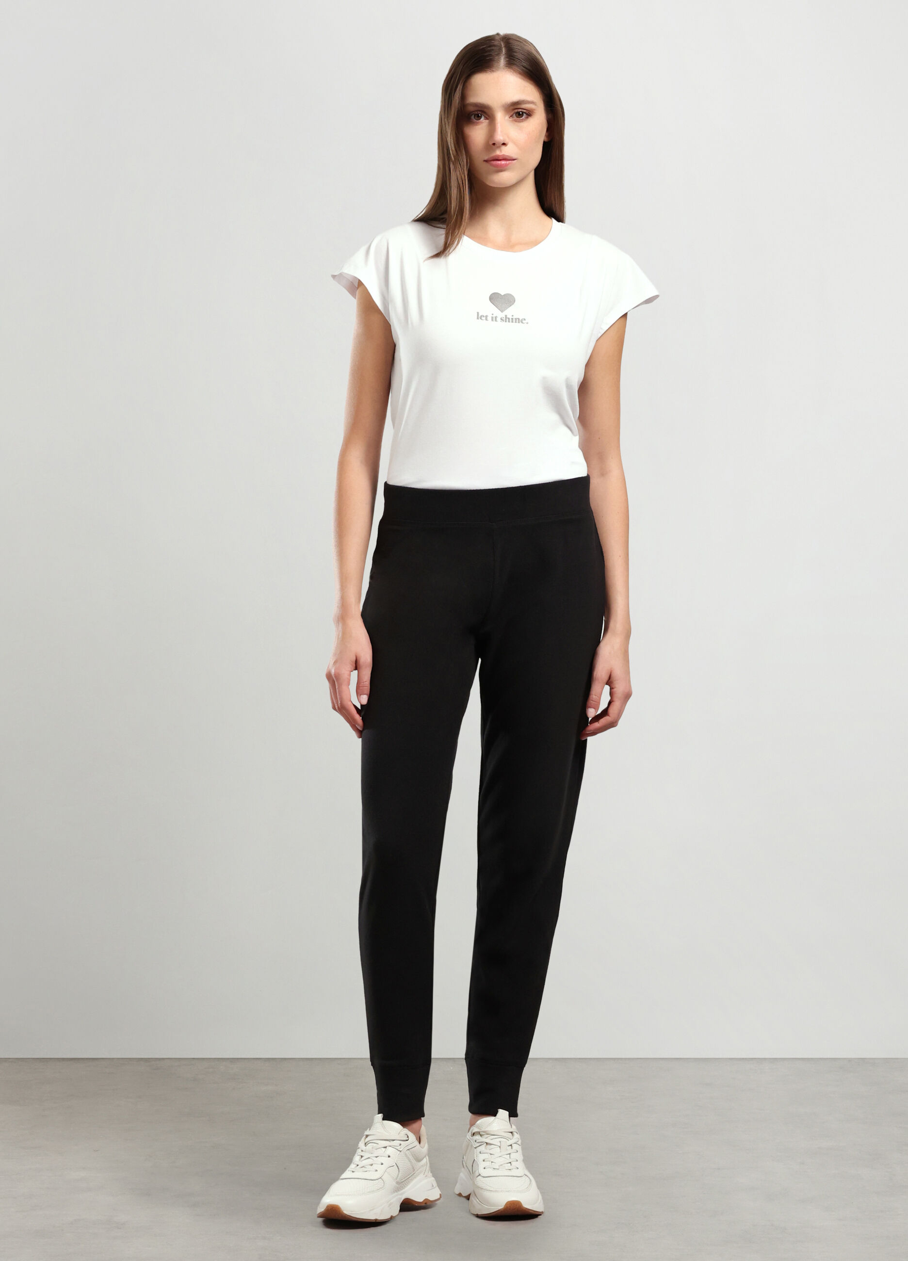 Leggings in pile donna_0
