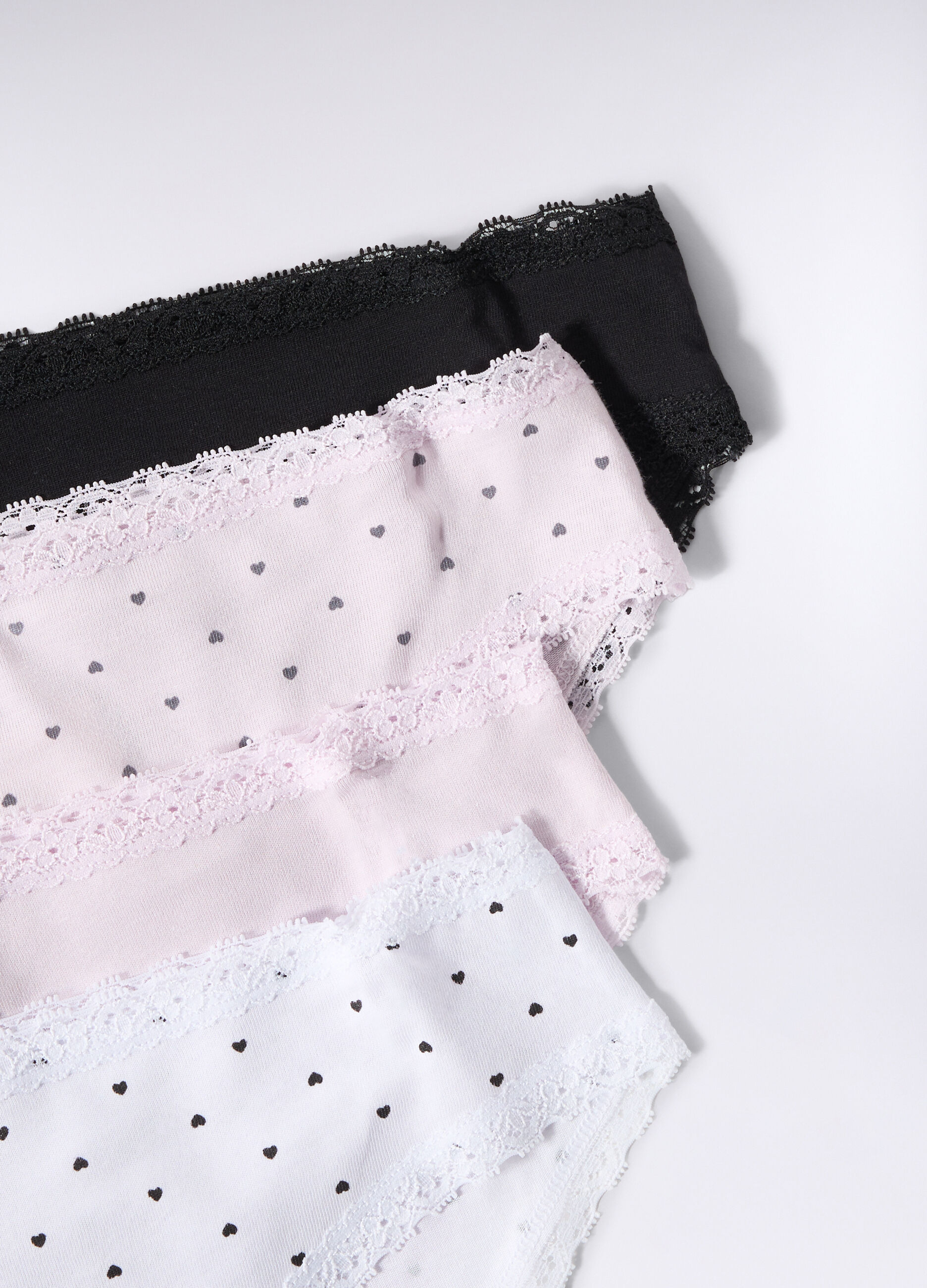 Pack 4 slip in jersey di puro cotone donna_1