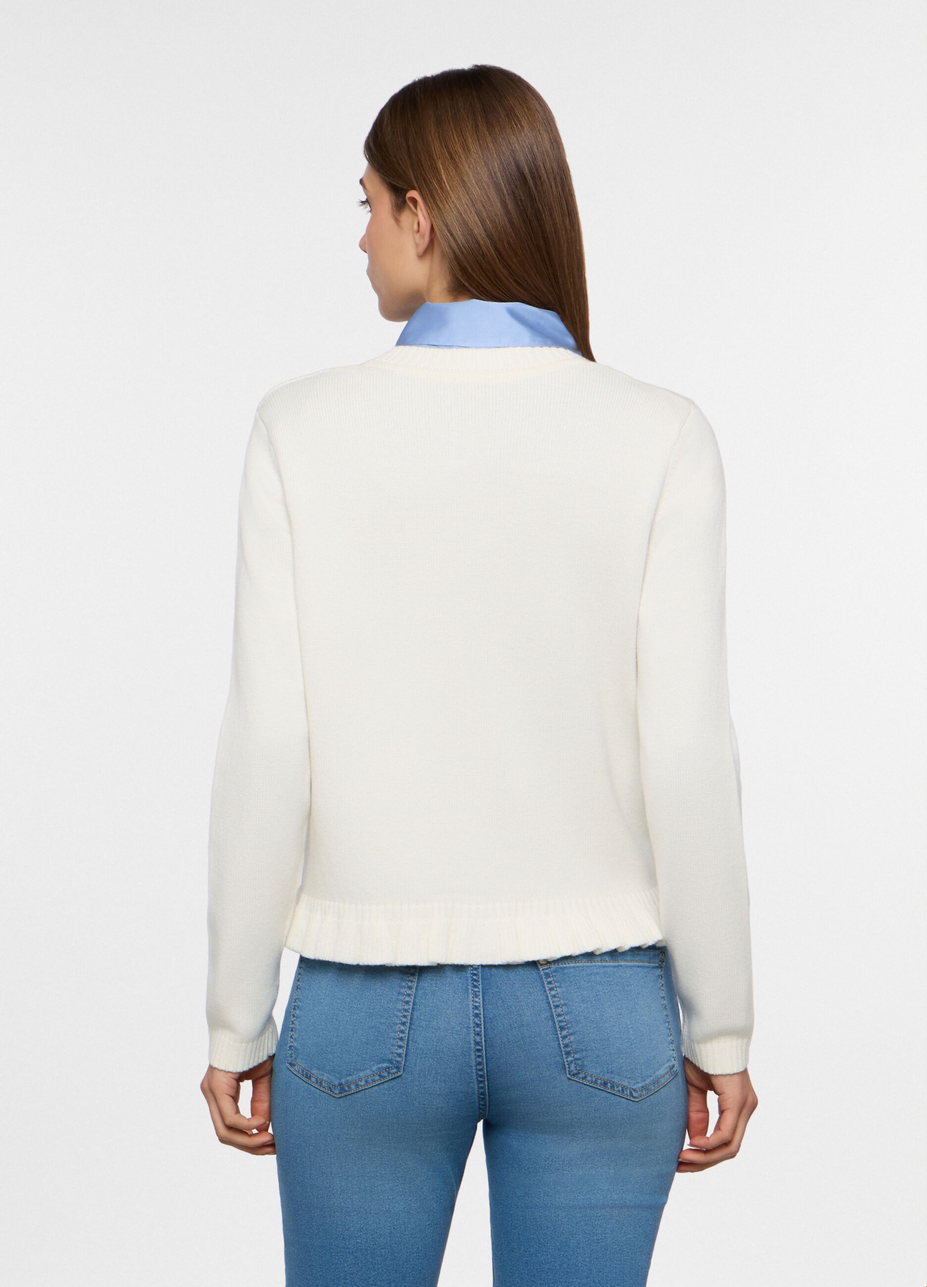 Cardigan misto cotone donna_1