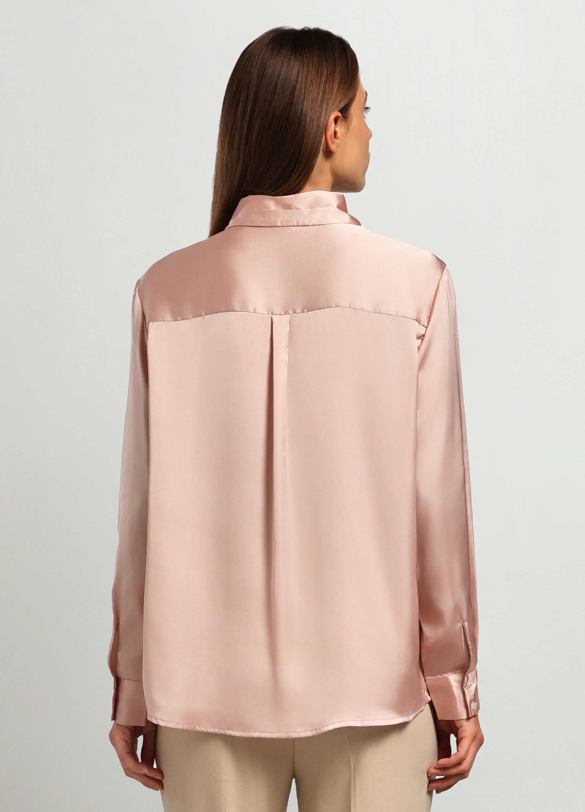 Camicia in raso donna_1