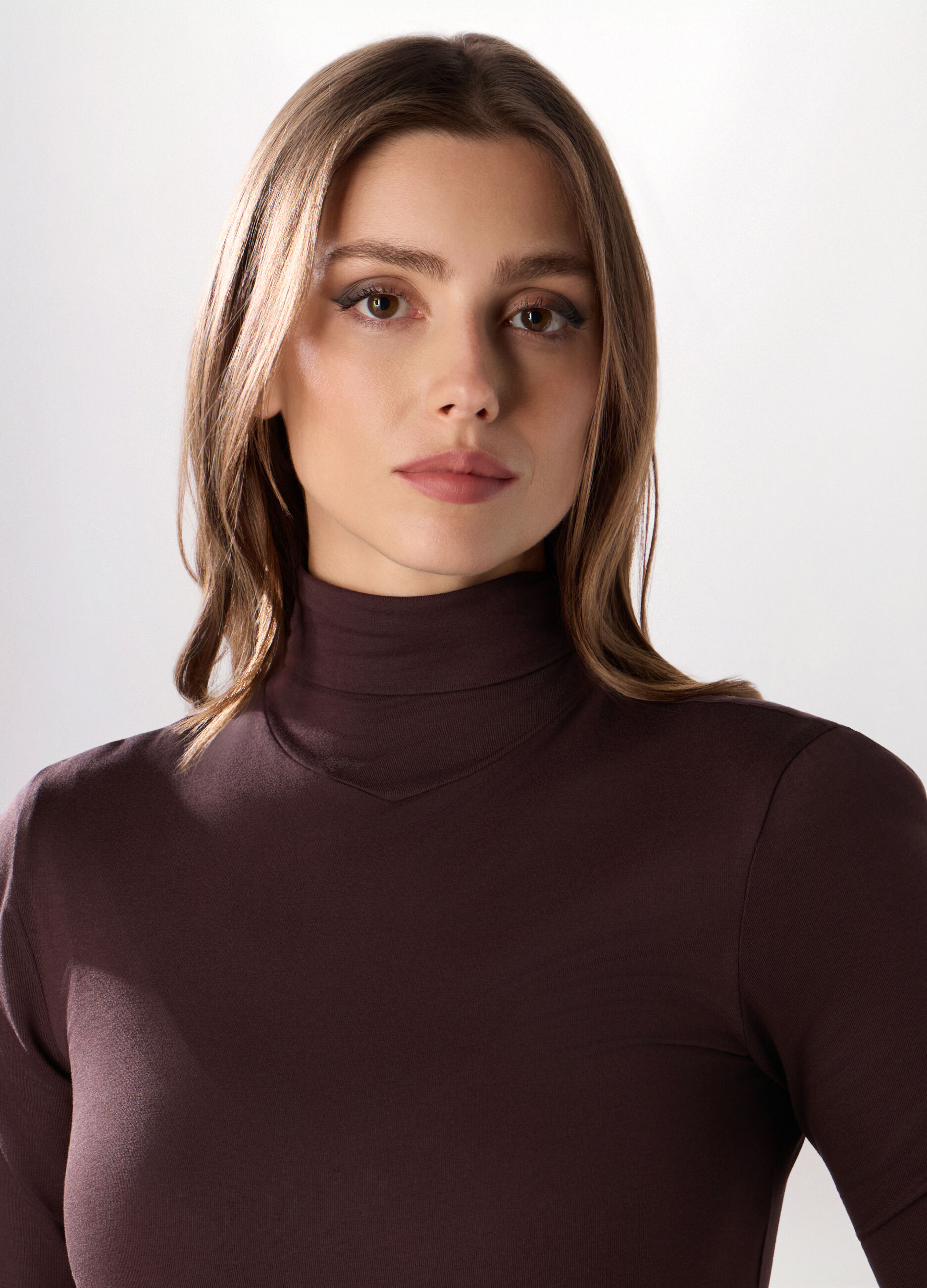 Lupetto in viscosa stretch donna_2