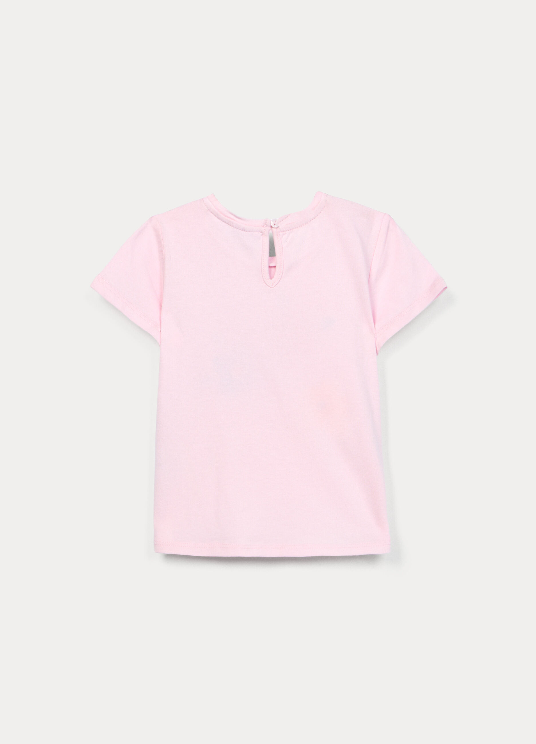 T-shirt in jersey di puro cotone bimba_1