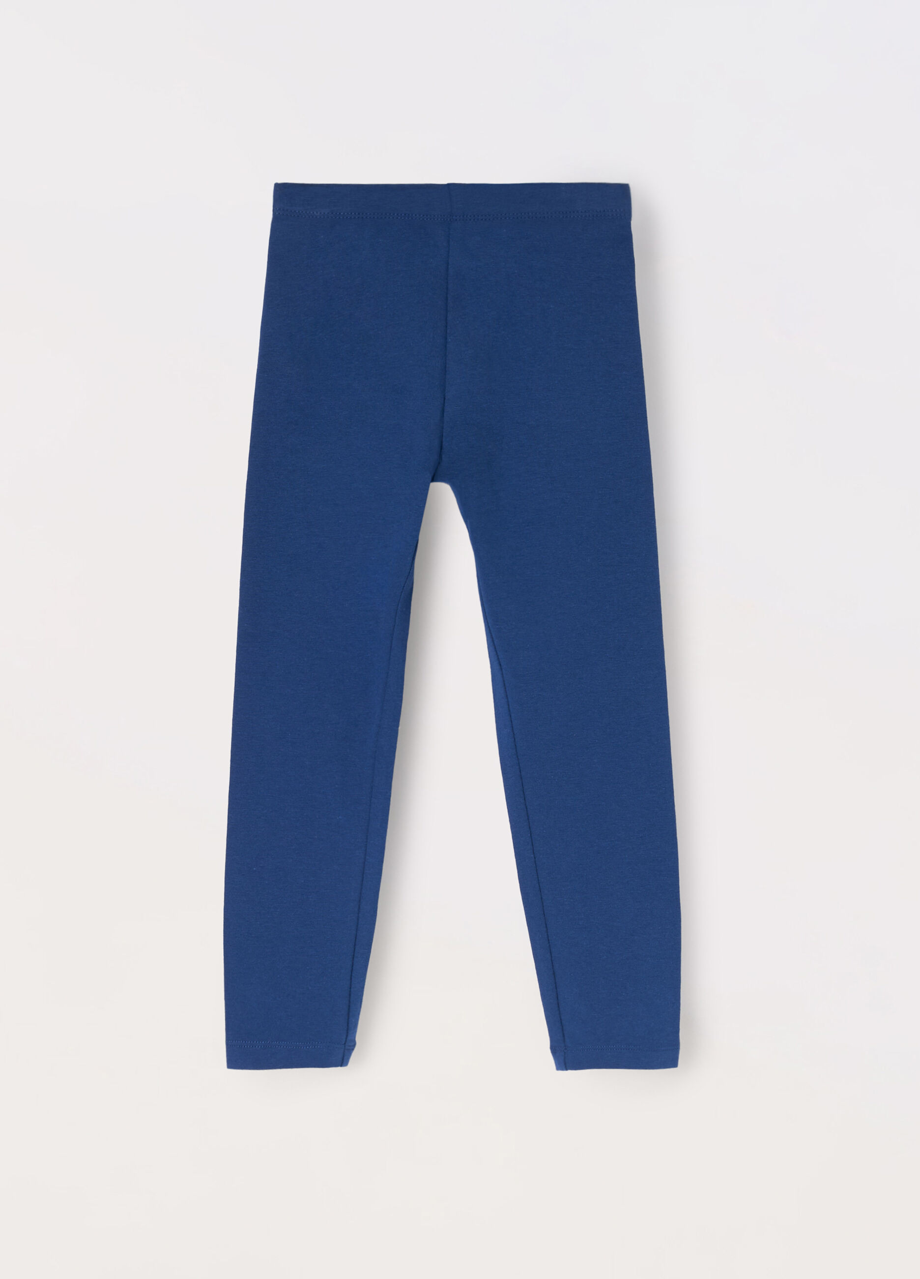 Leggings in cotone stretch bambina_0