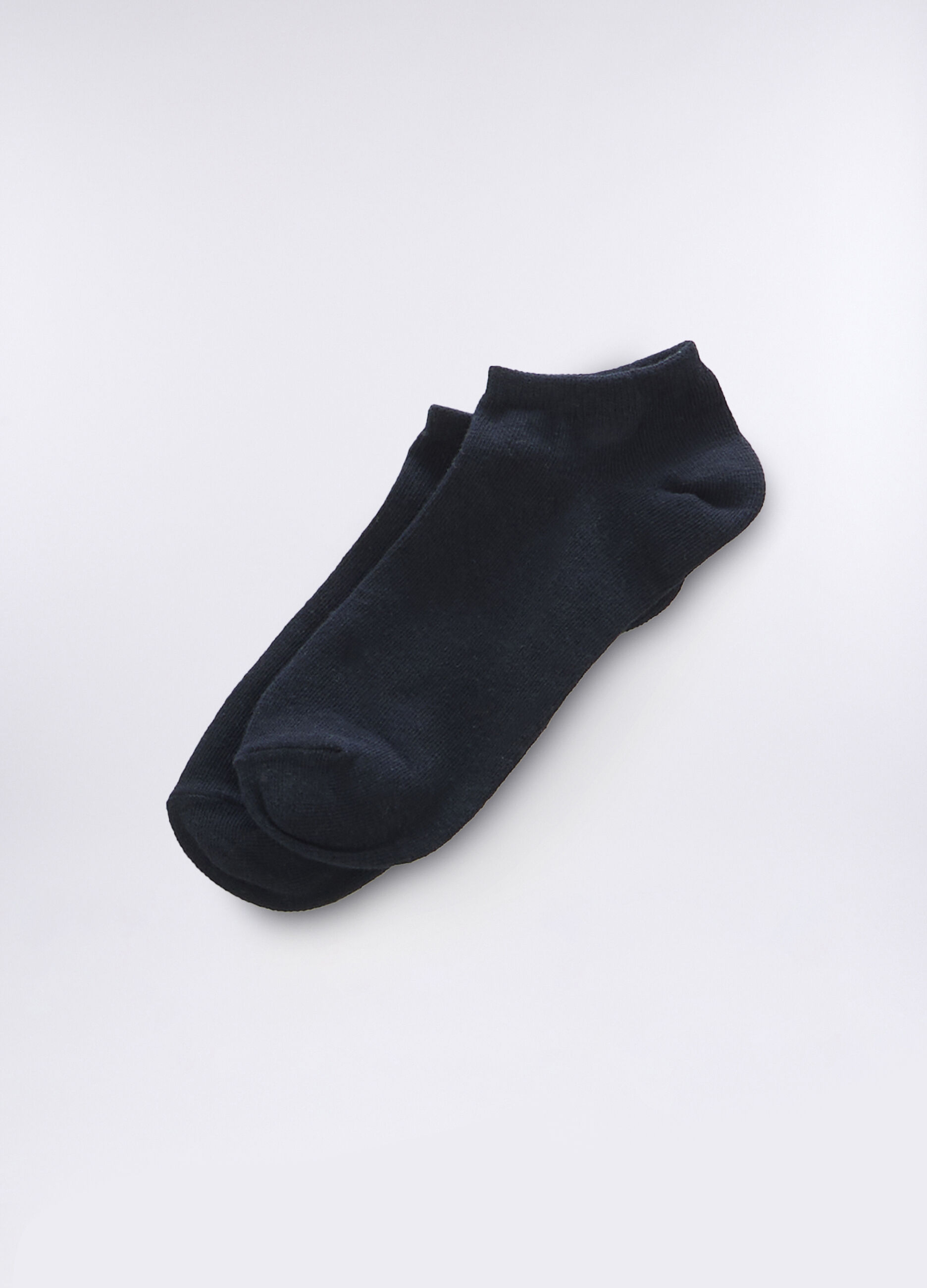 Calzini alla caviglia in cotone stretch uomo_0