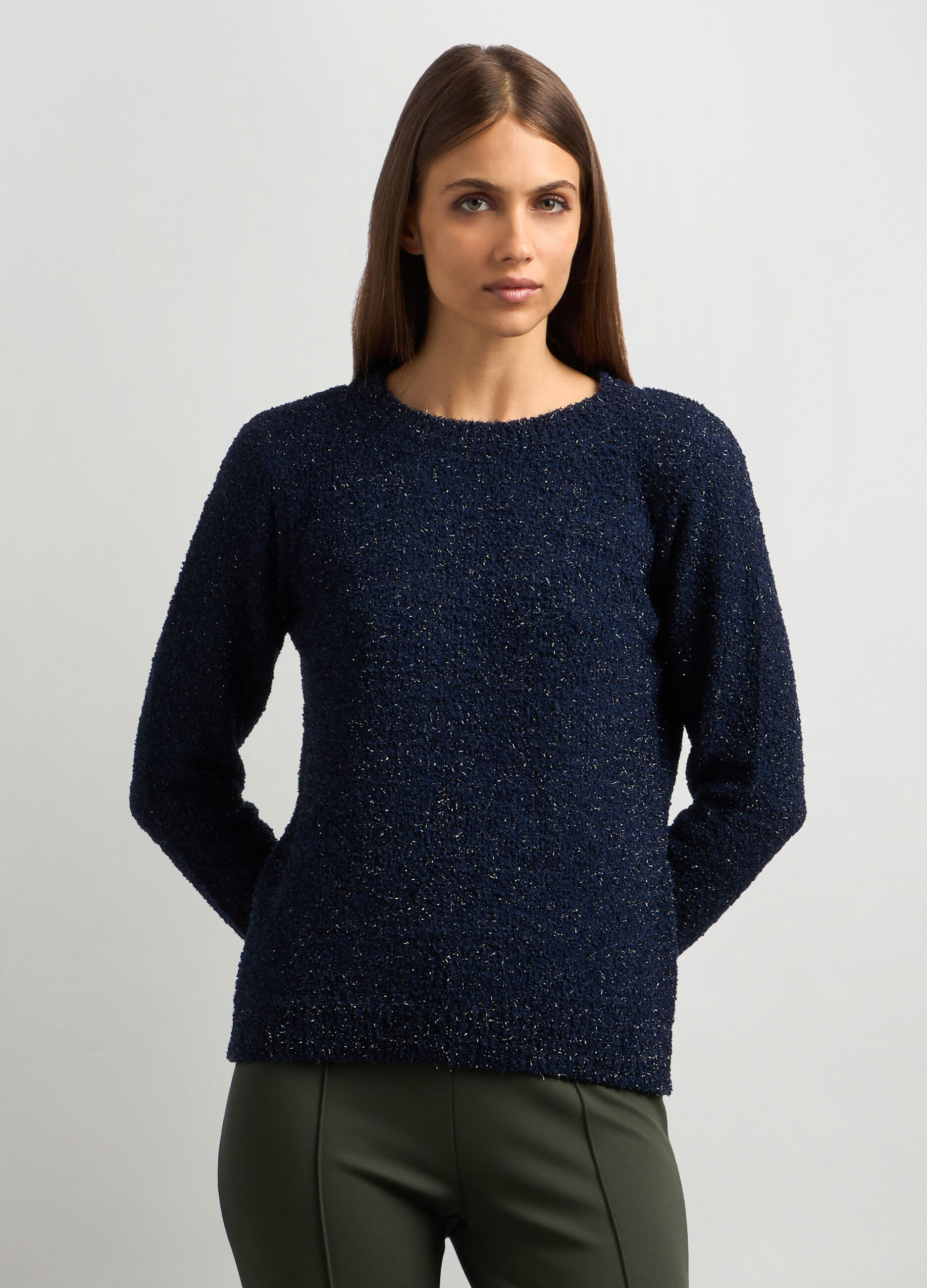 Pullover bouclé donna_0