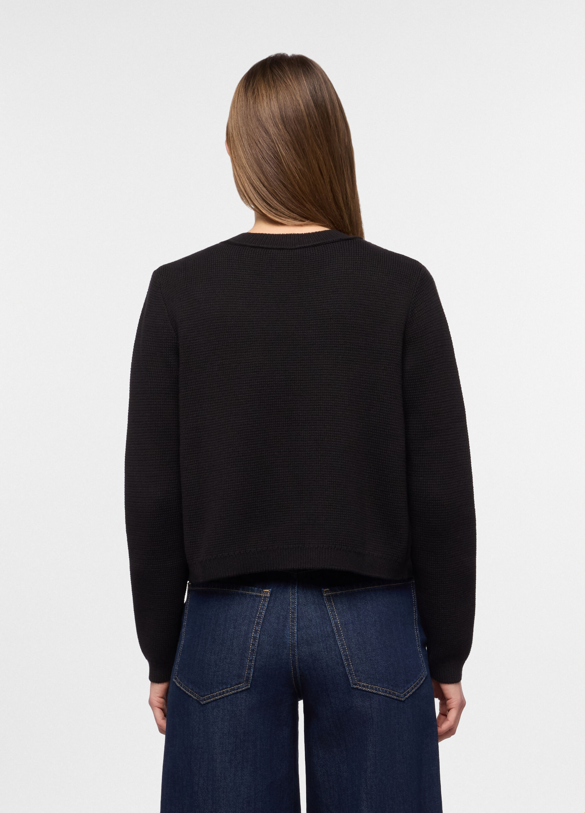 Cardigan mono bottone donna_1