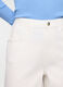 Pantaloni fit wide leg in denim di puro cotone donna_2