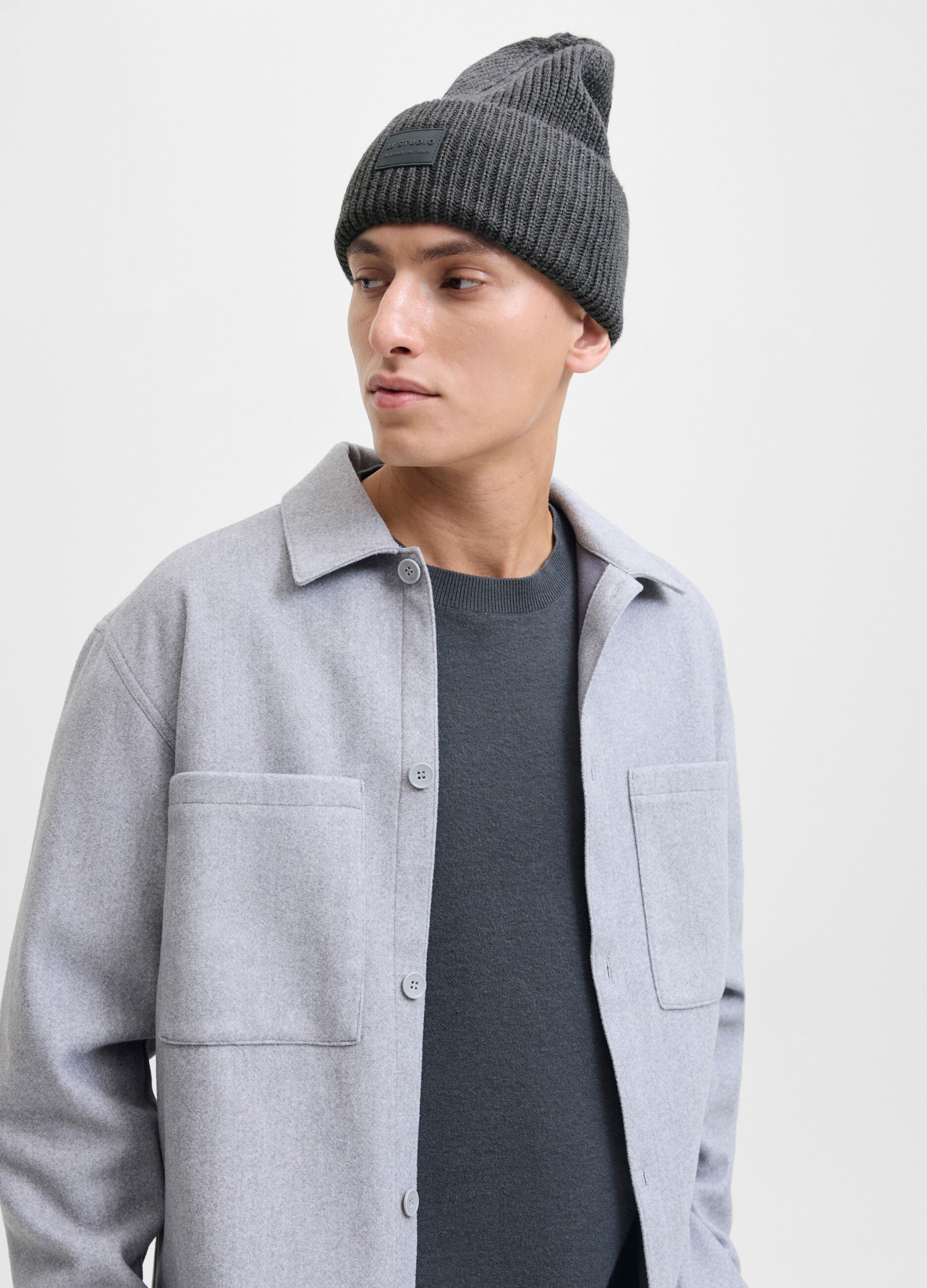 Berretto in maglia uomo_0