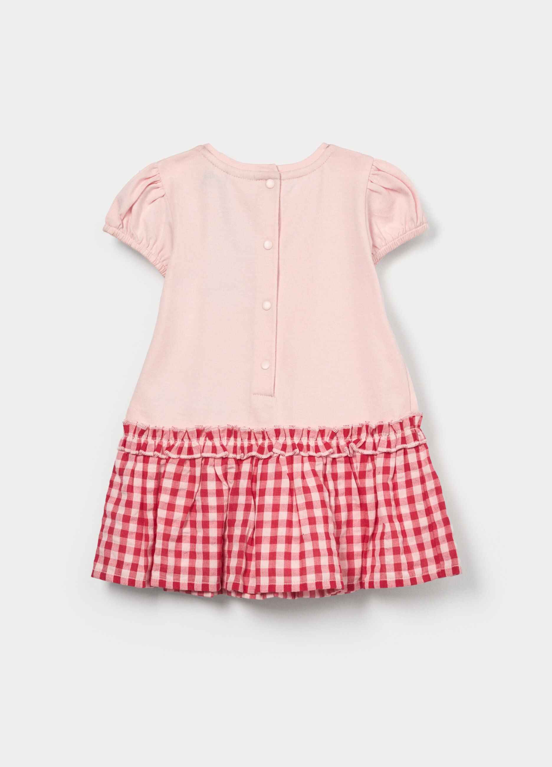 Vestito in jersey di cotone stretch bimba_1