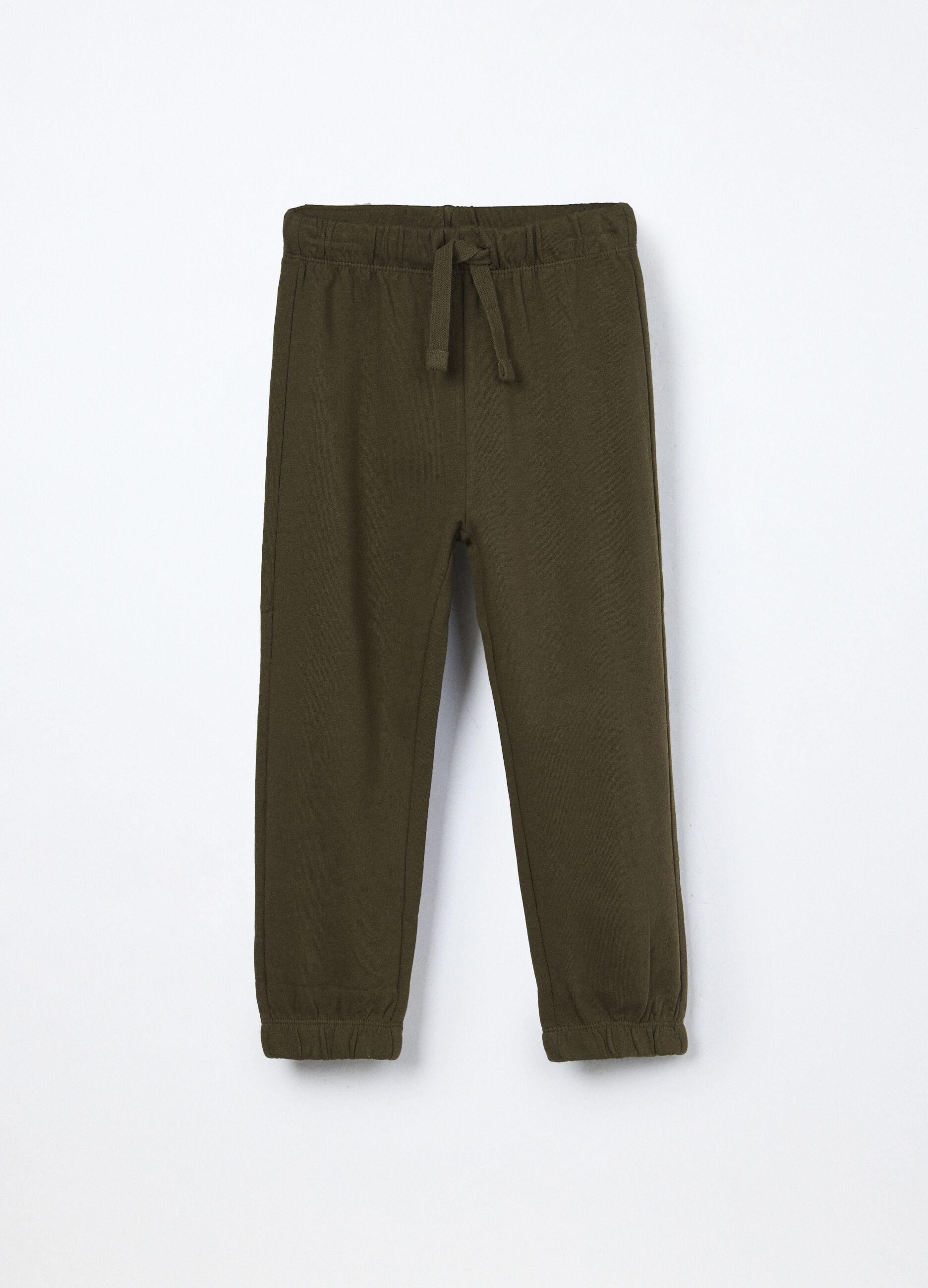 Jogger in french terry di puro cotone ragazzo_0