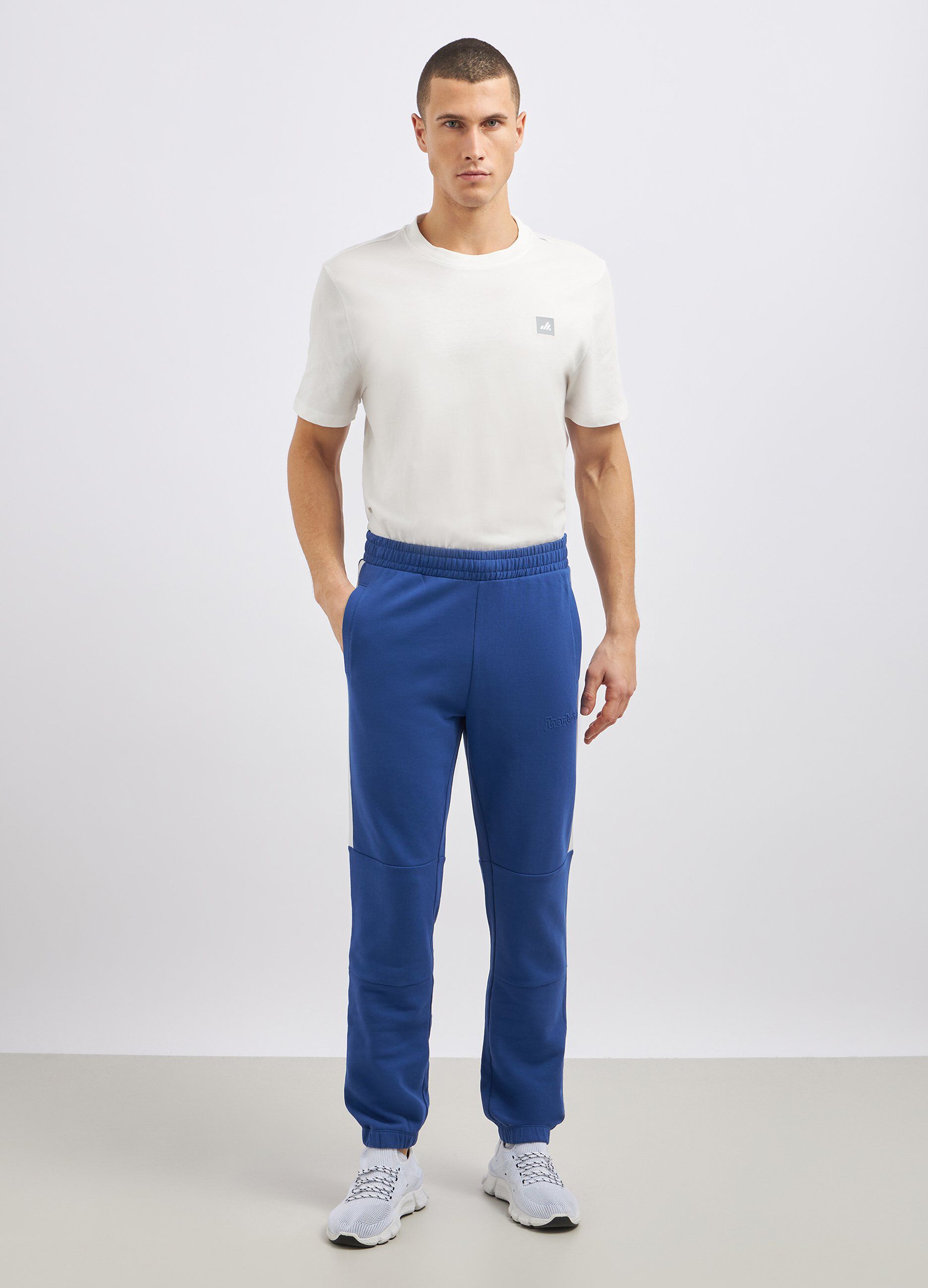 Jogger in puro cotone uomo_0