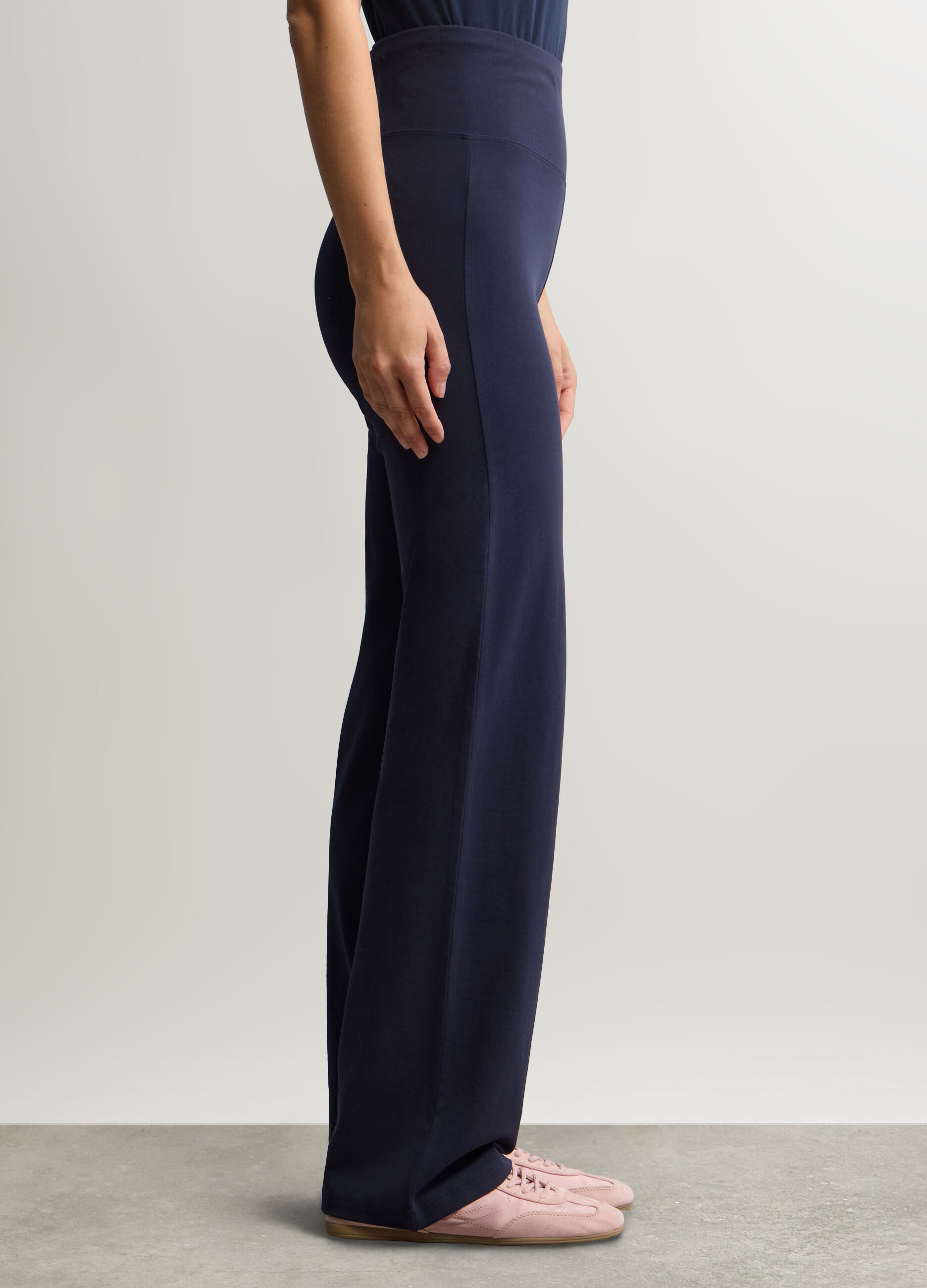 Leggins Fit Regular in jersey di cotone stretch donna_1