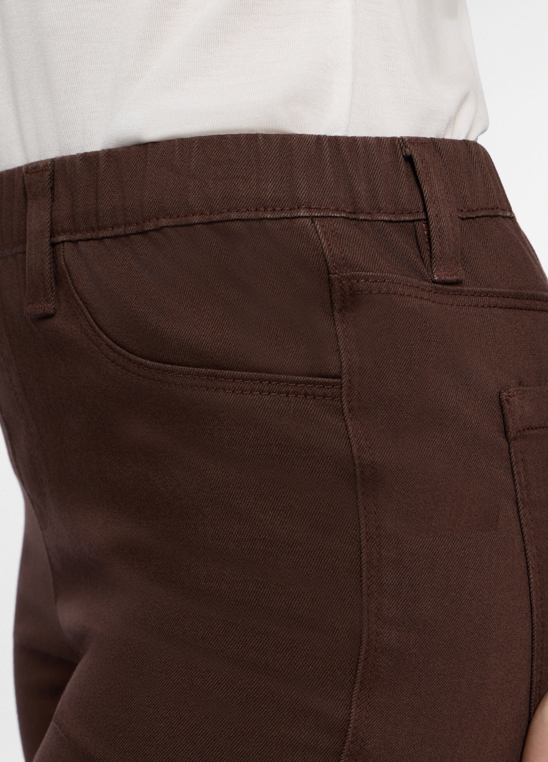 Jeggings in denim di misto donna_1