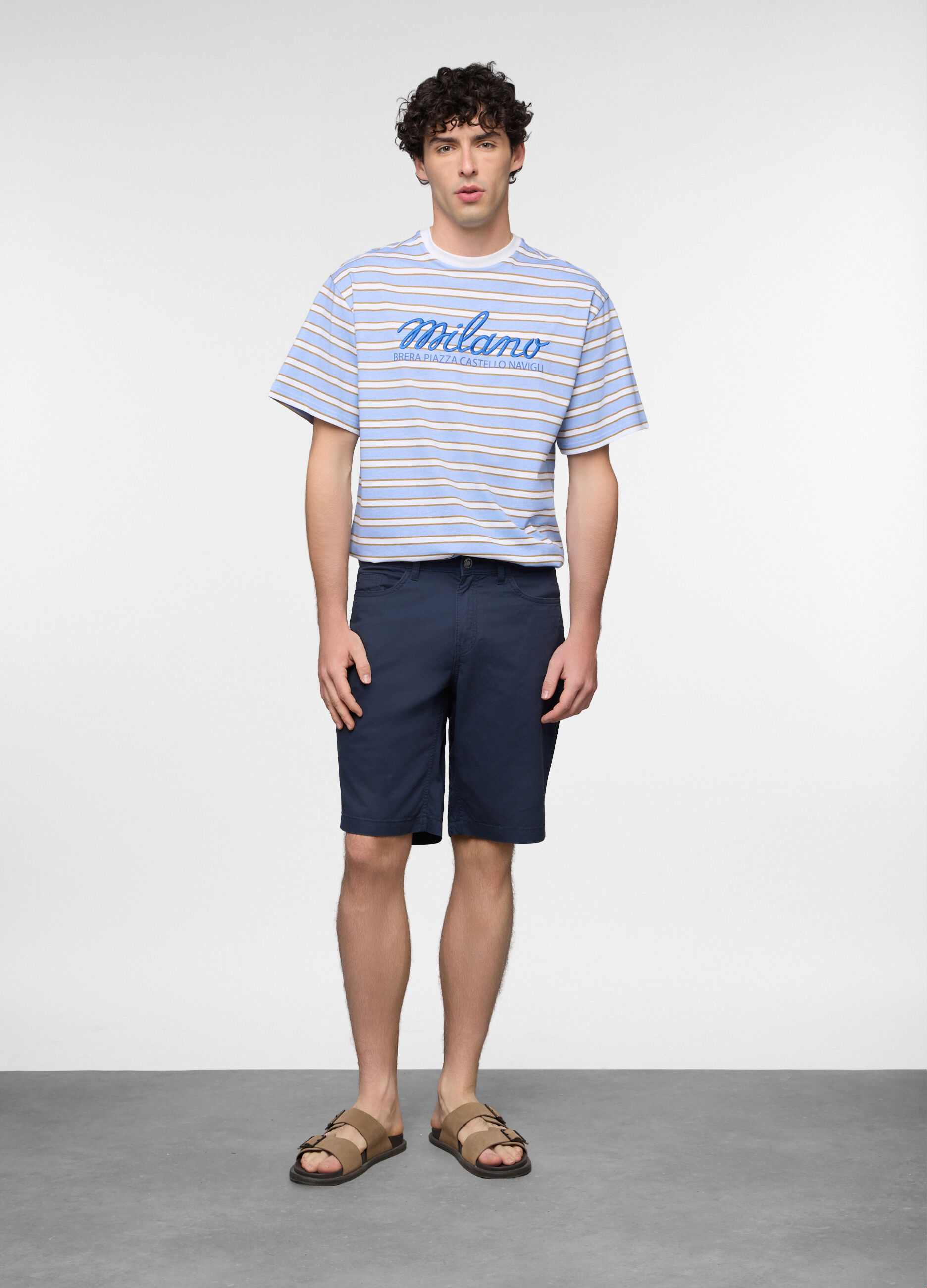 Bermuda in cotone uomo_0