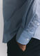 Camicia slim fit in tessuto tinta unita uomo_5