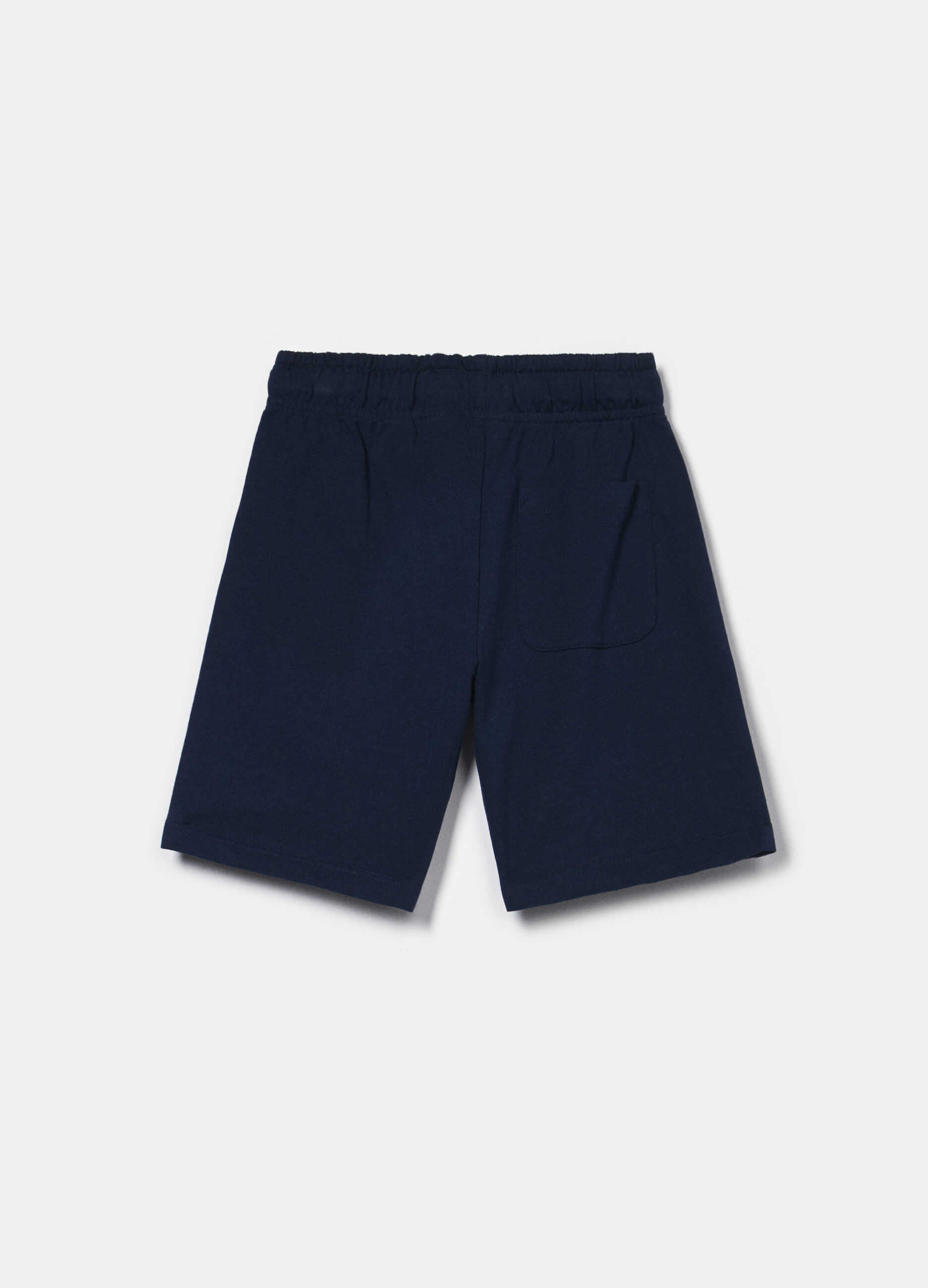 Shorts in french terry di puro cotone bambino_1