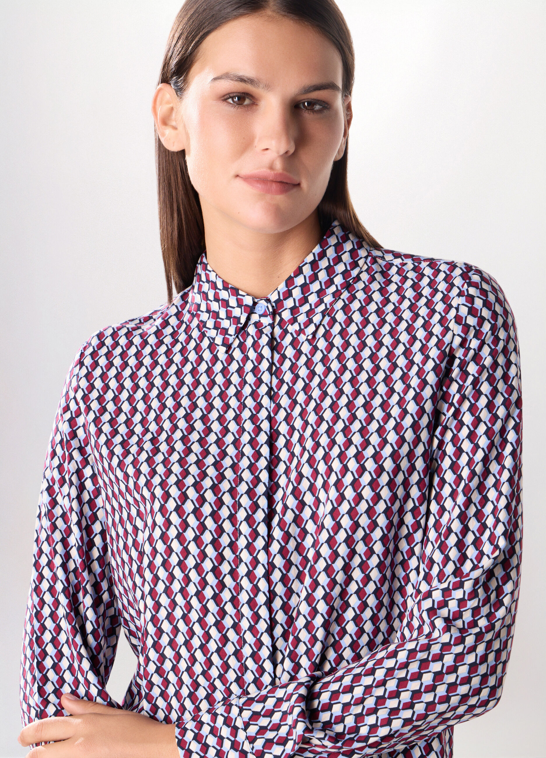 Camicia in pura viscosa donna_2