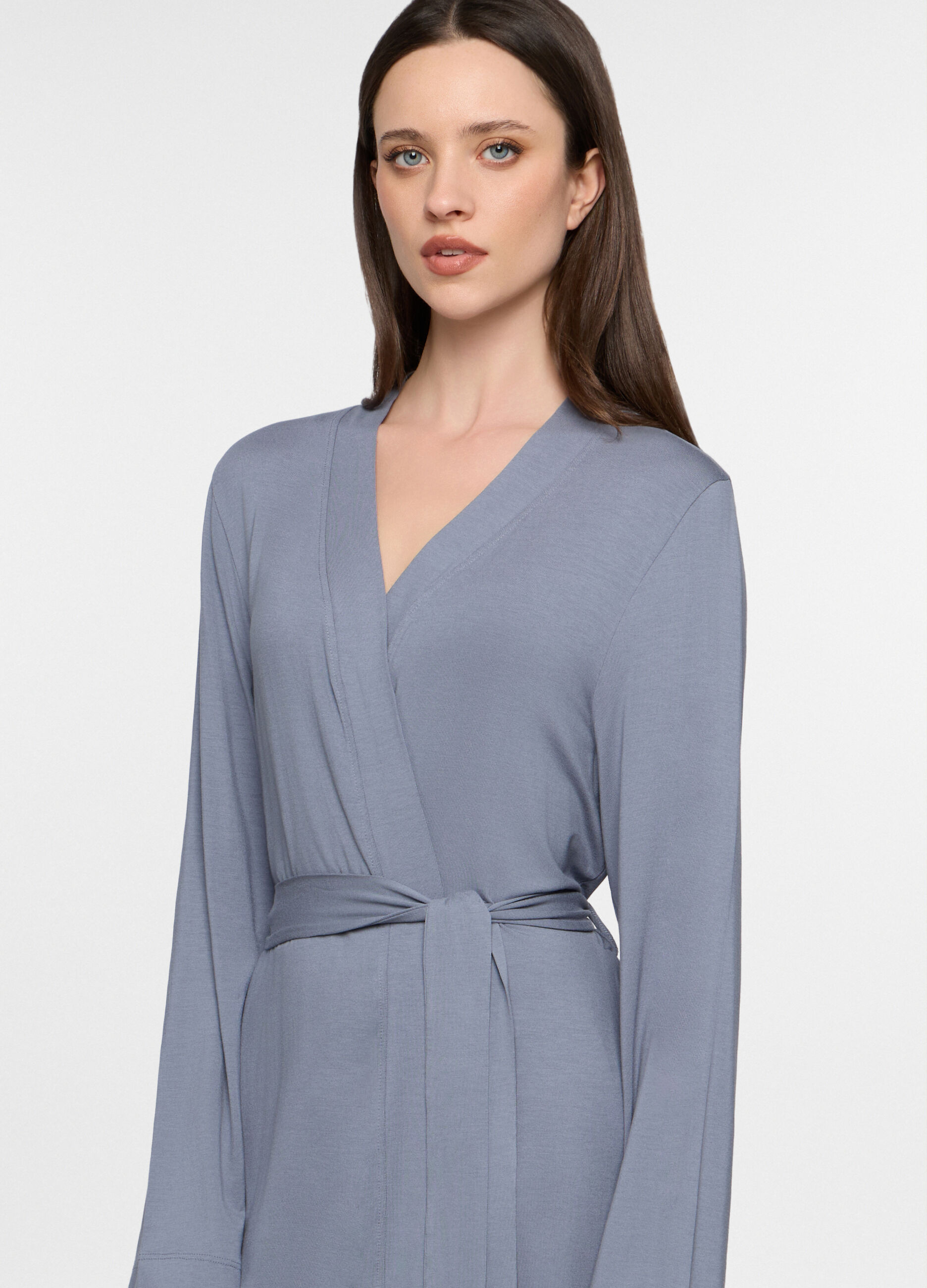 Vestaglia in jersey stretch donna_2