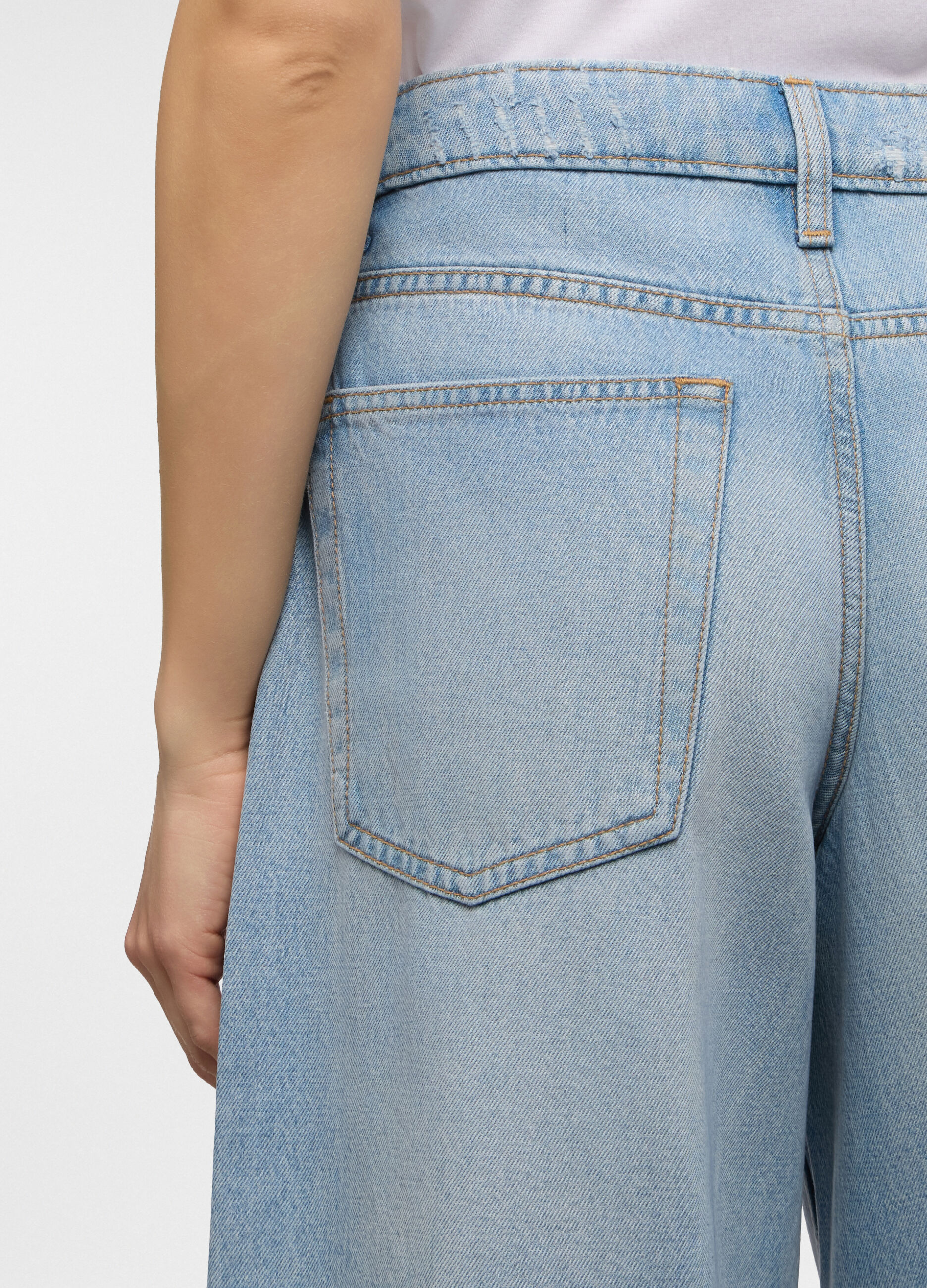 Bermuda Fit Regular in denim donna_3