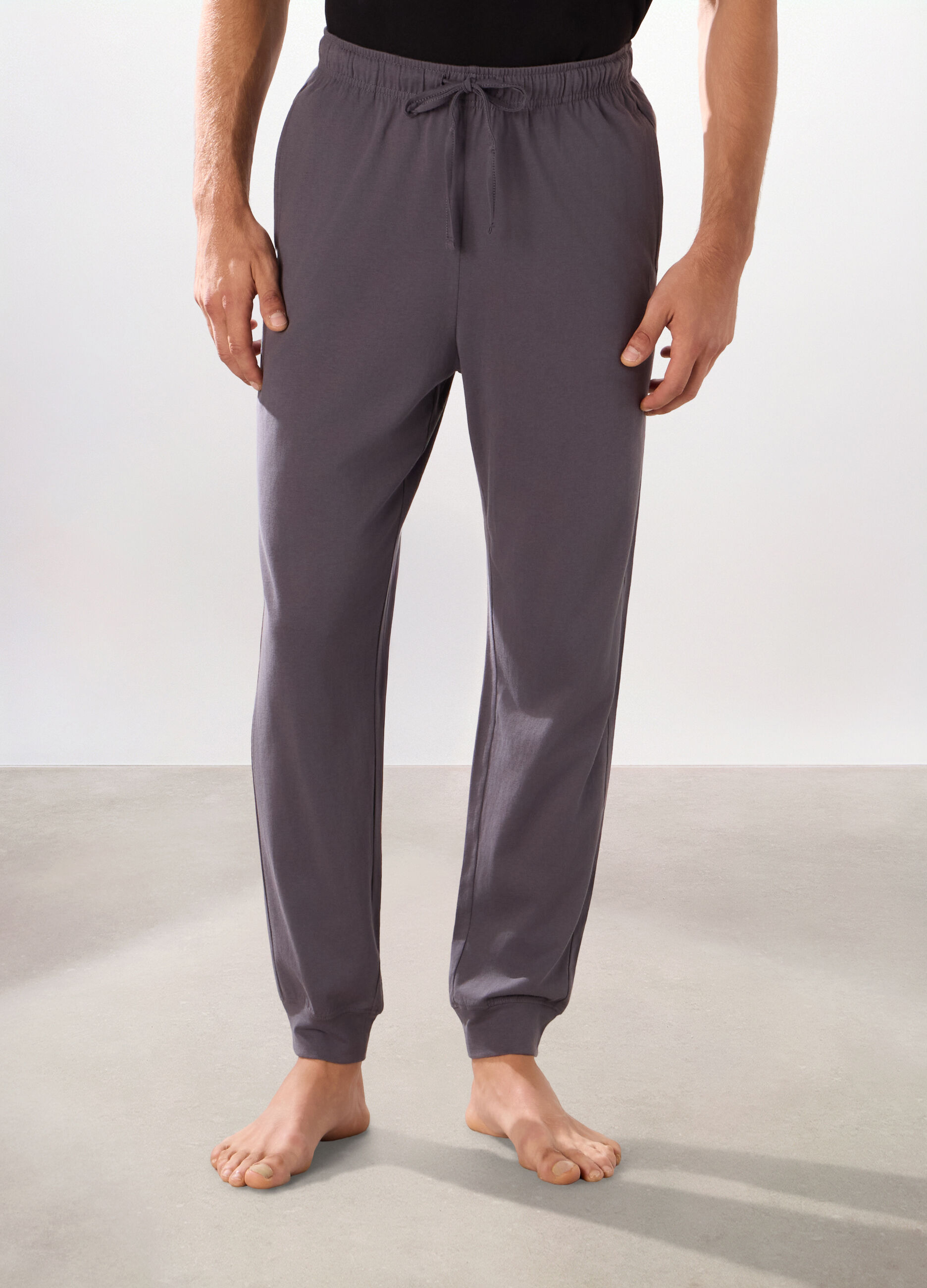 Set pigiama combinabile in jersey di cotone uomo_2