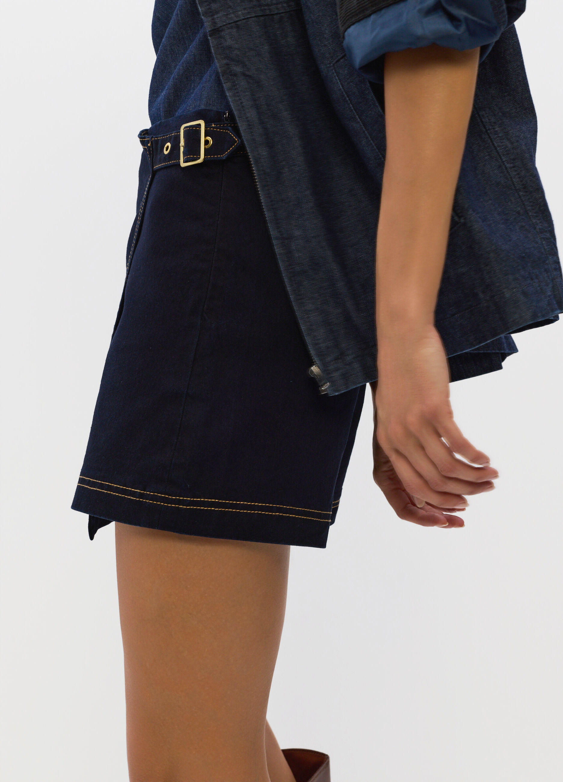 Mini donna in denim stretch donna_2