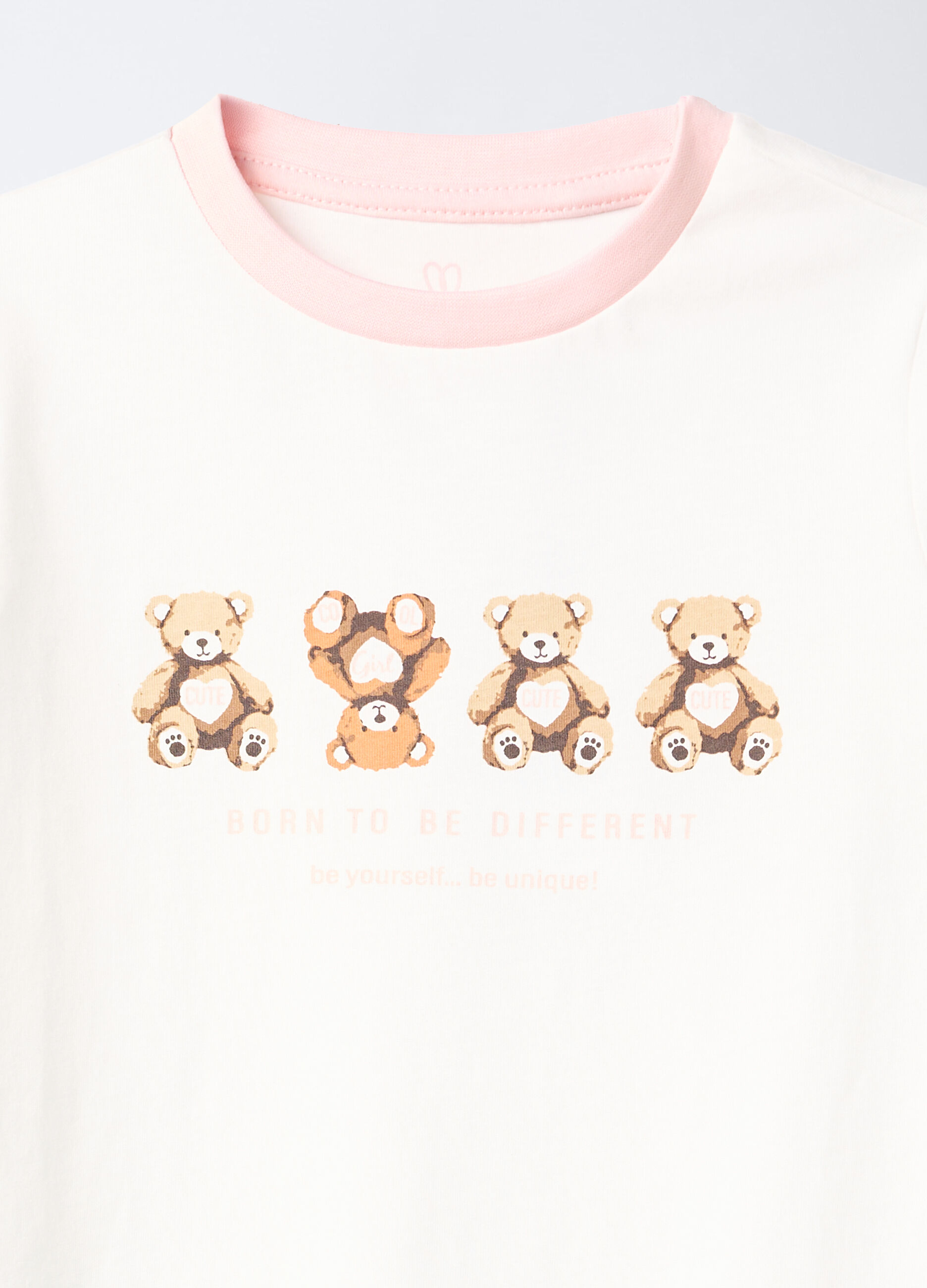 Pigiama lungo in jersey di puro cotone bambina_2