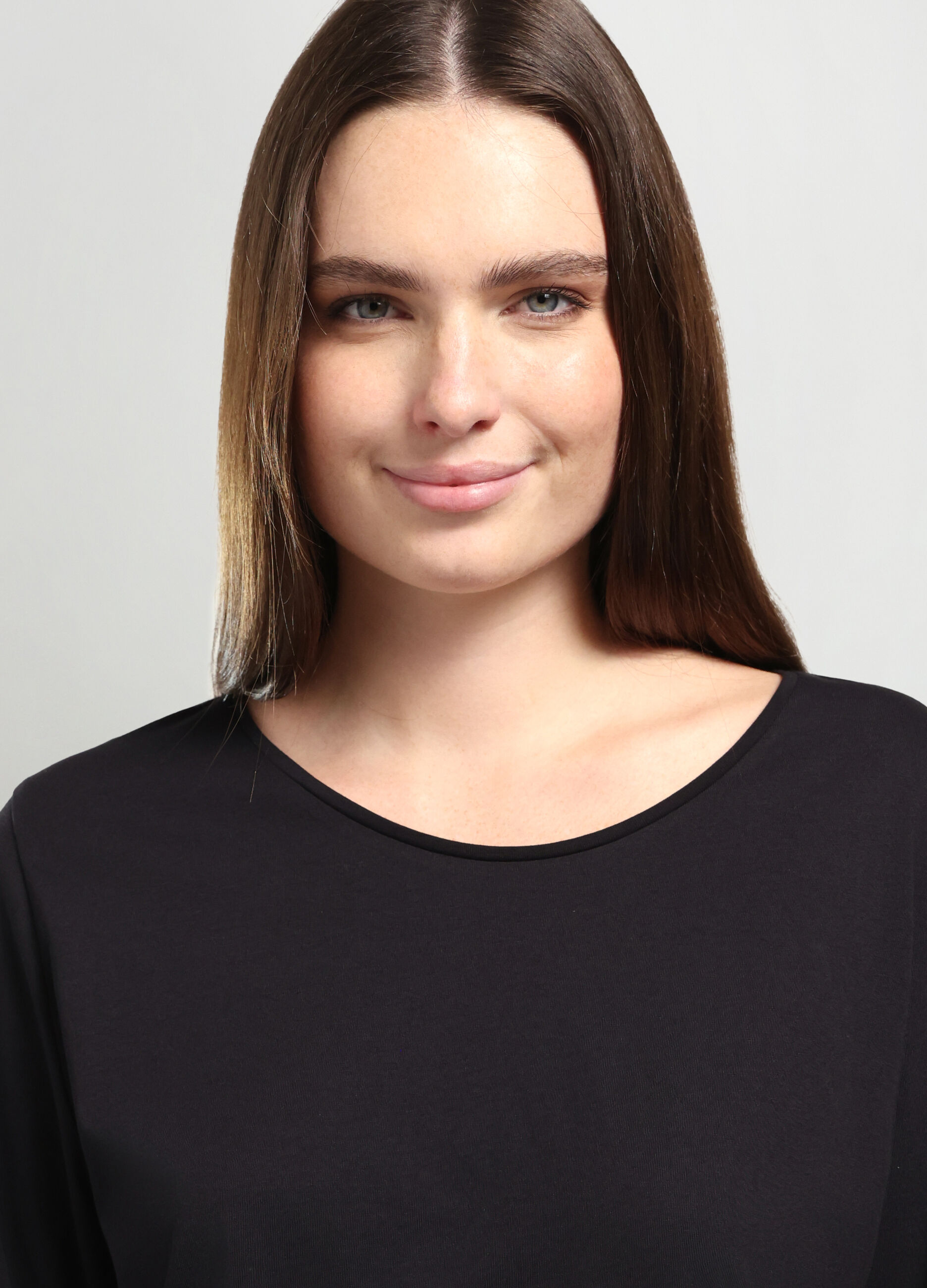 T-shirt in jersey di puro cotone_2