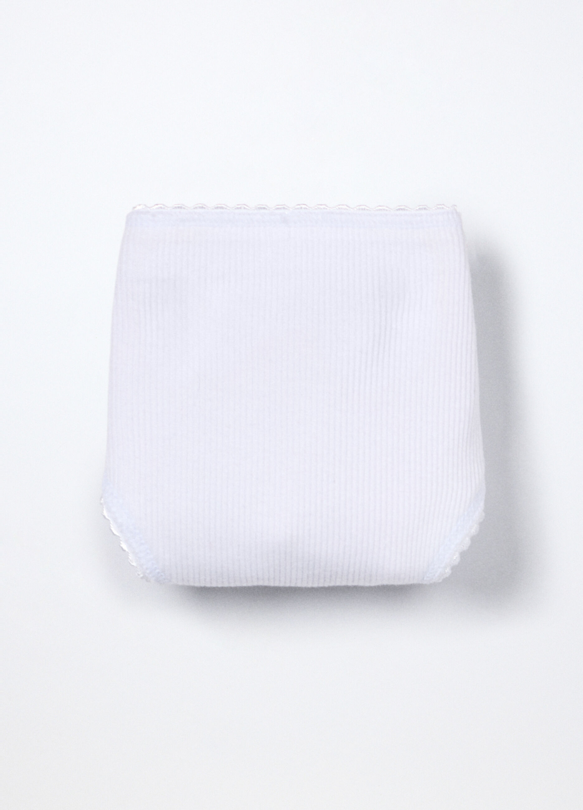 Slip in costina di cotone stretch ragazza_0
