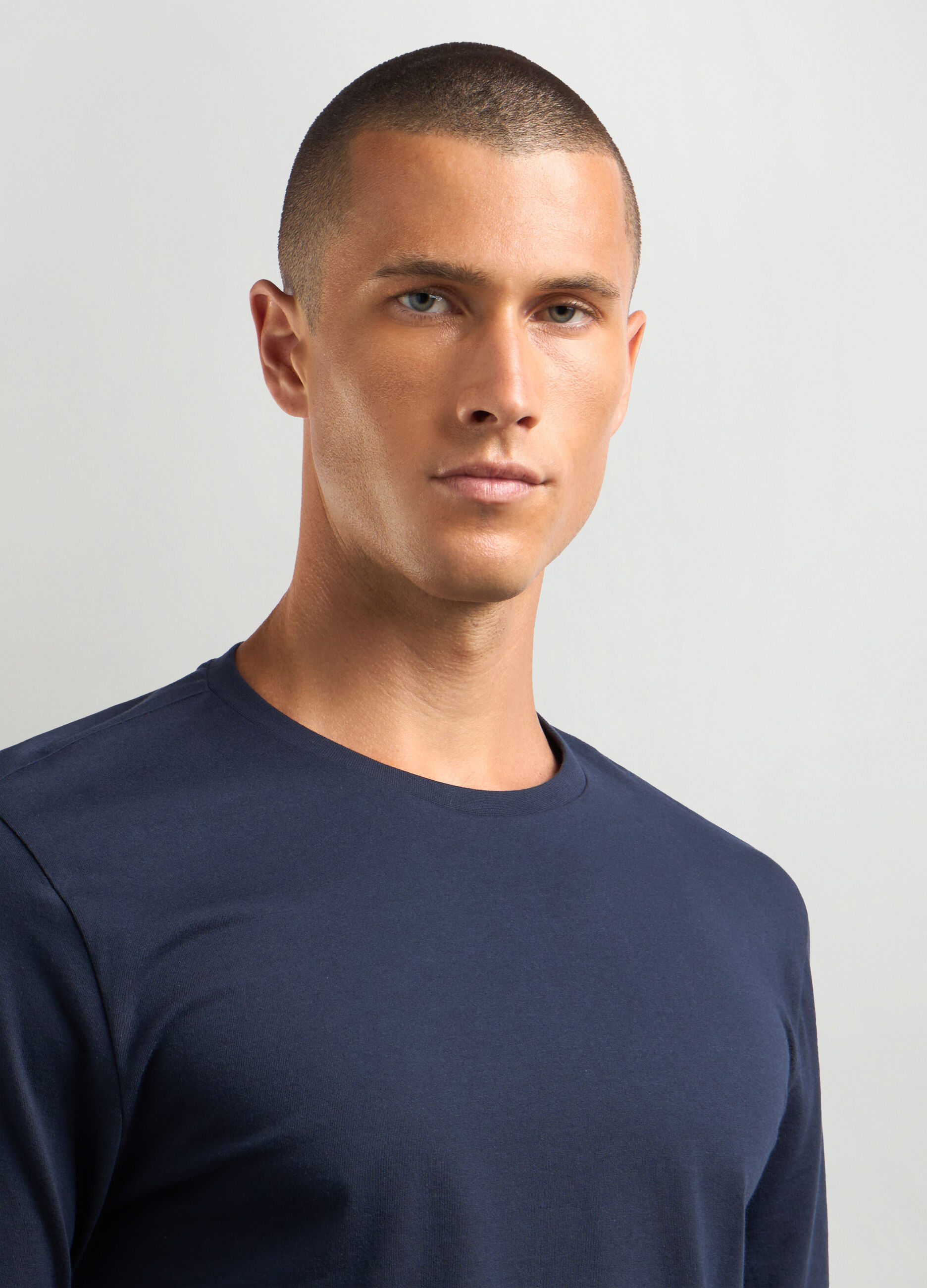 Maglia pigiama in puro cotone uomo_2