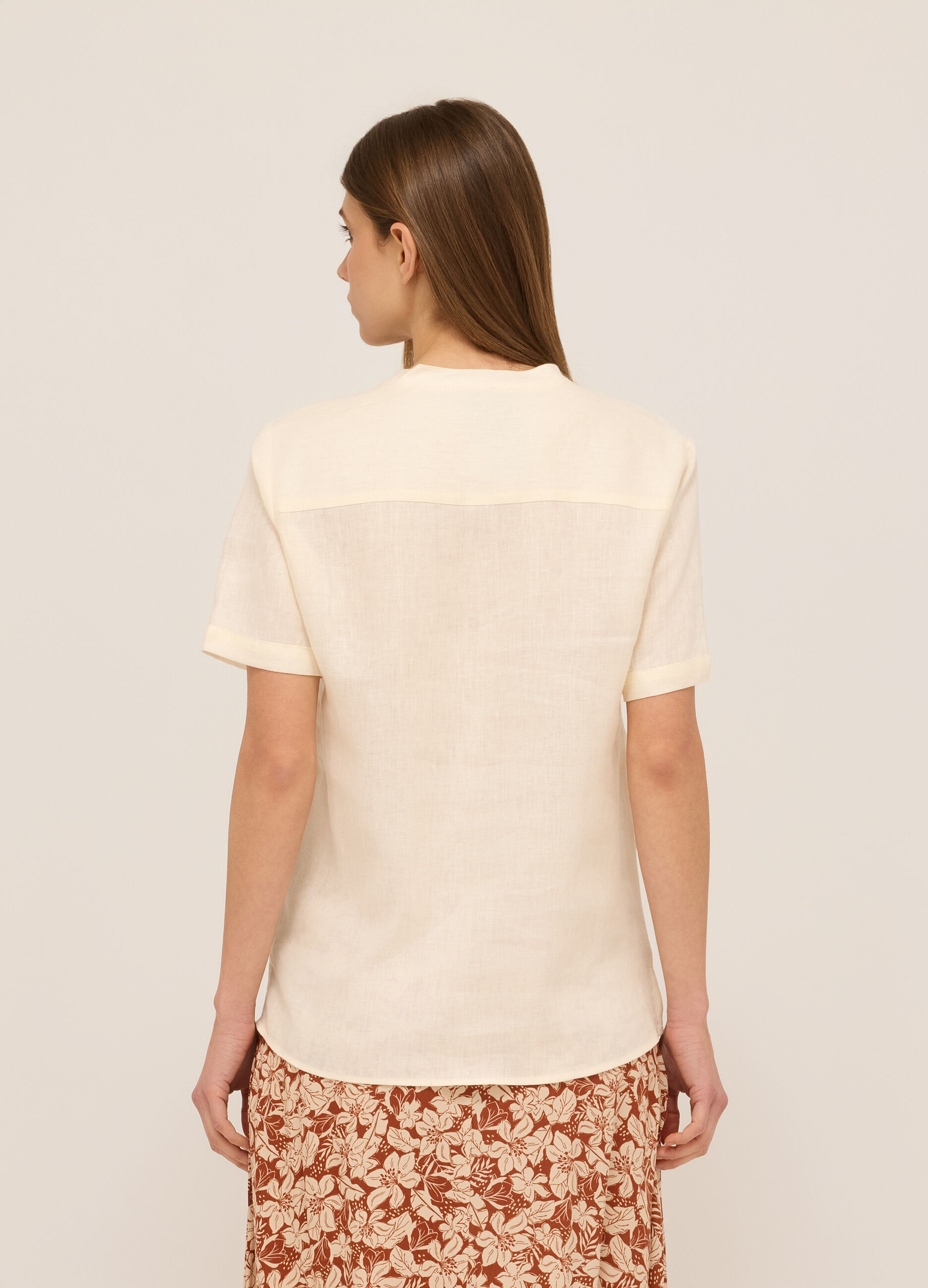 Camicia in puro lino donna_1