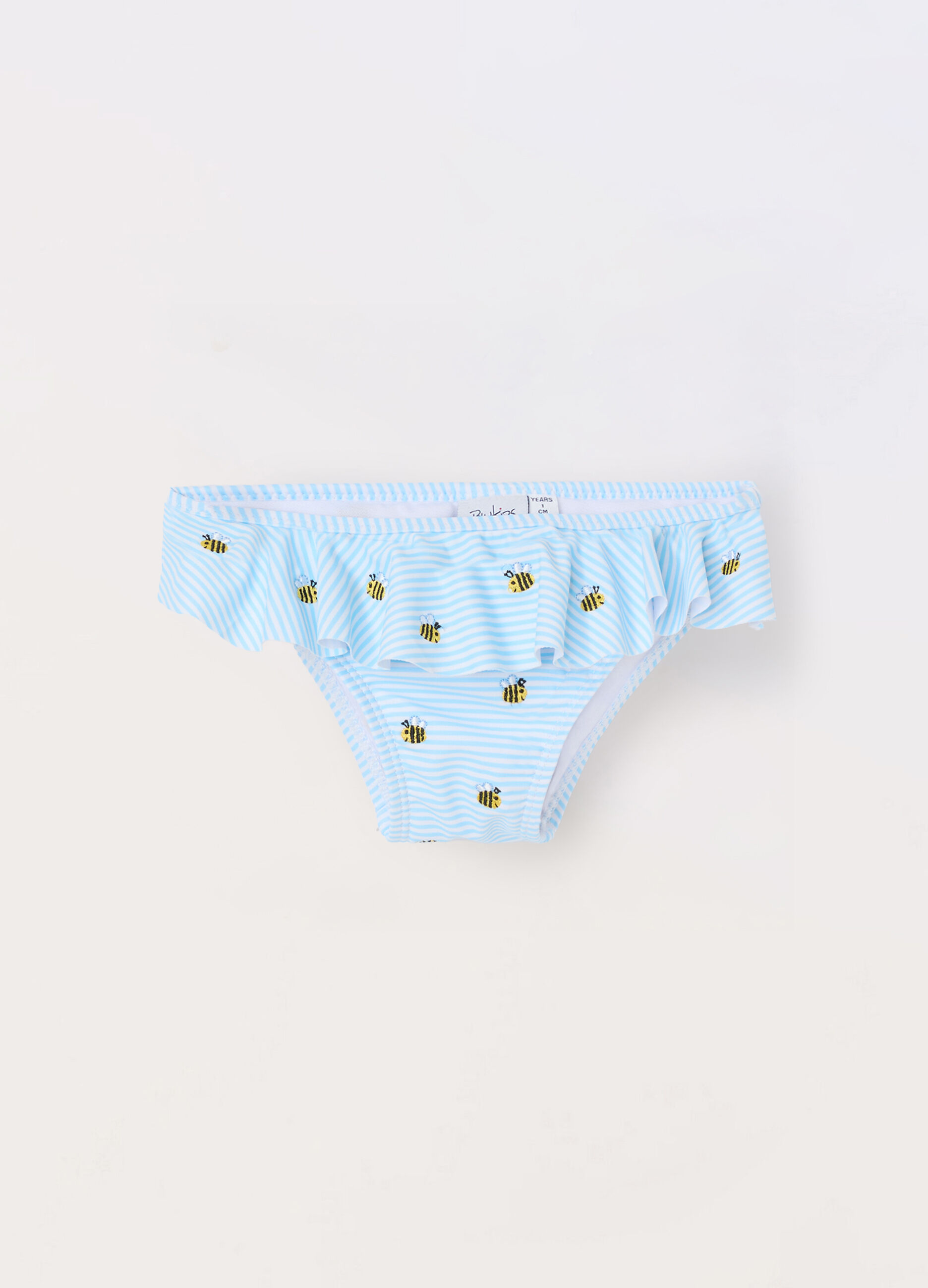 Costume slip con rouches neonata