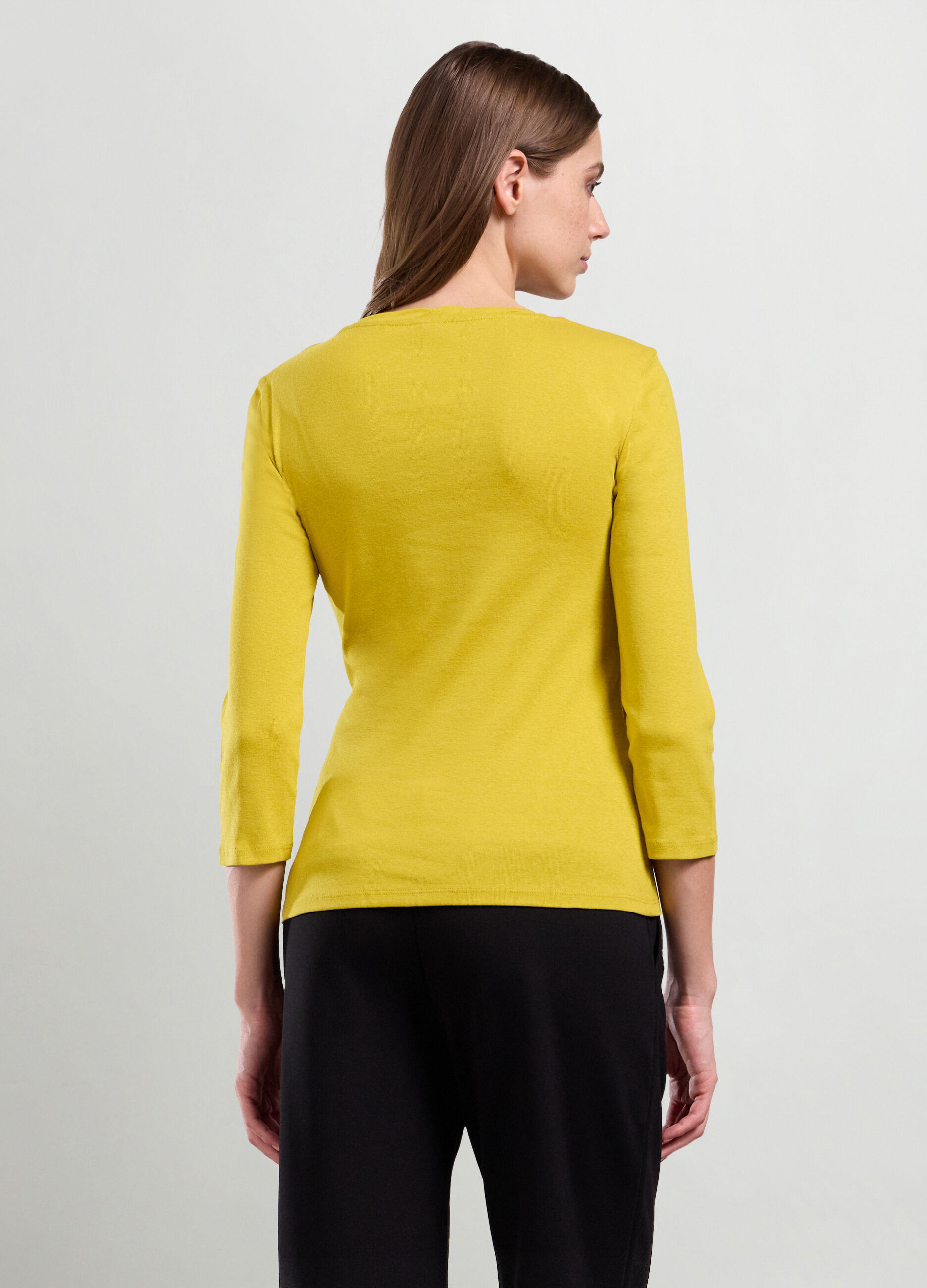 T-shirt in puro cotone donna_1