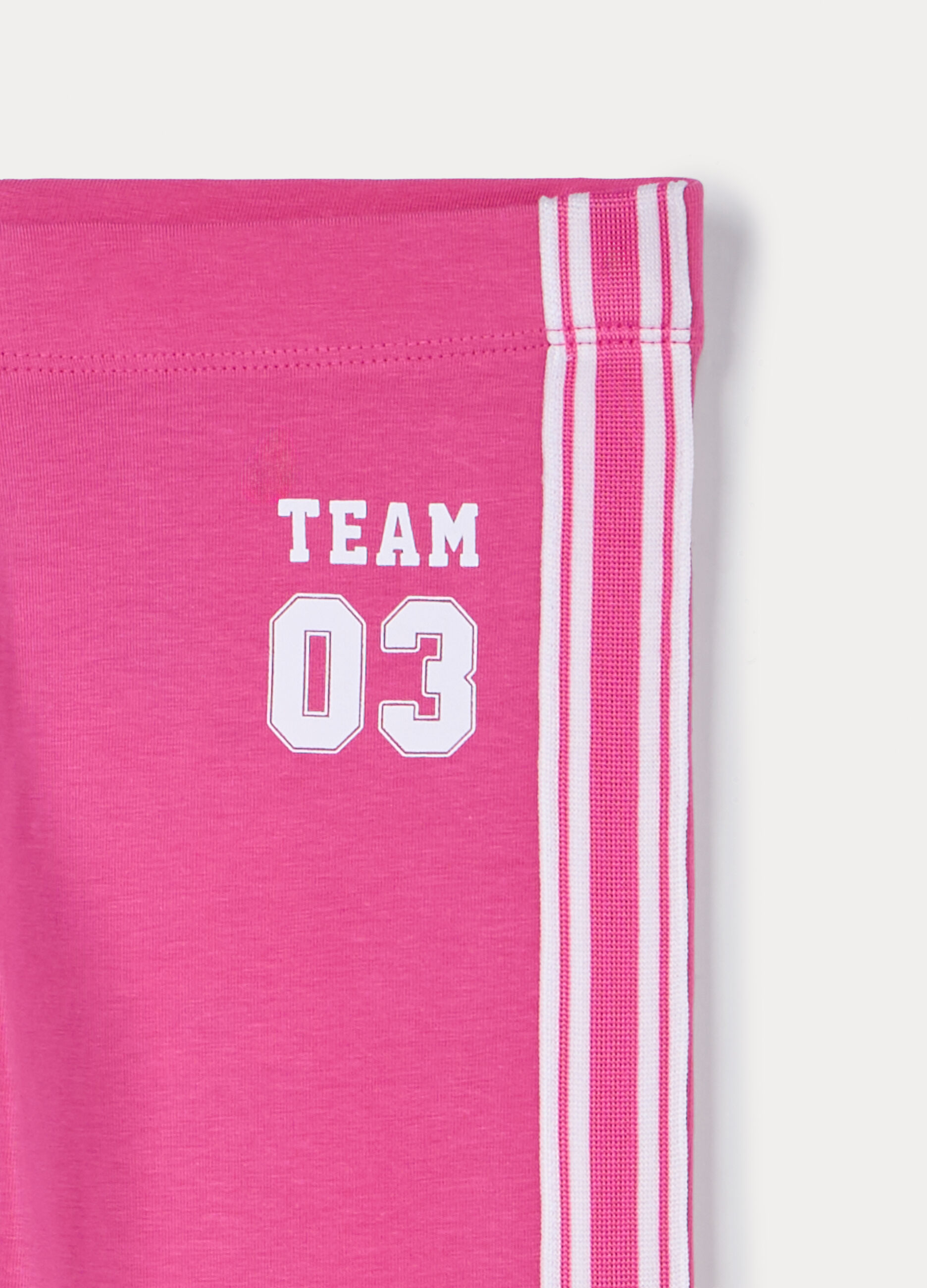 Leggings Capri in jersey di cotone stretch ragazza_2