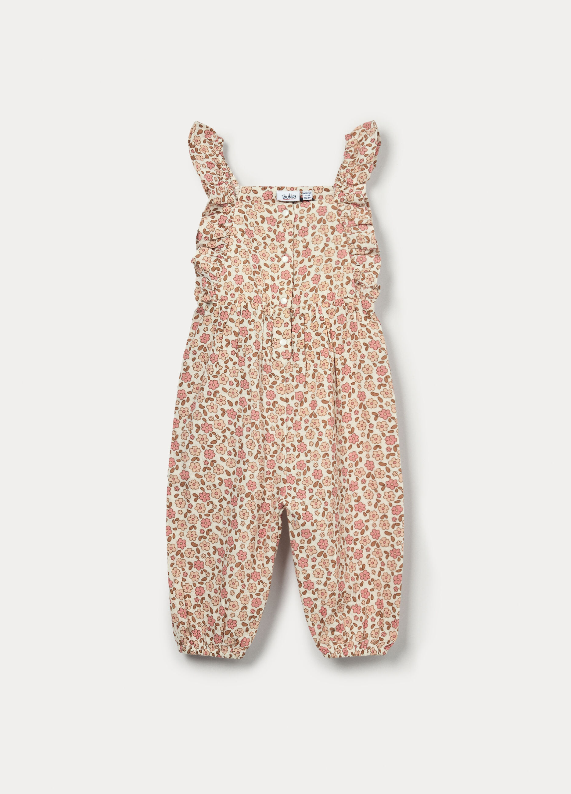 Salopette in puro cotone bimba_0