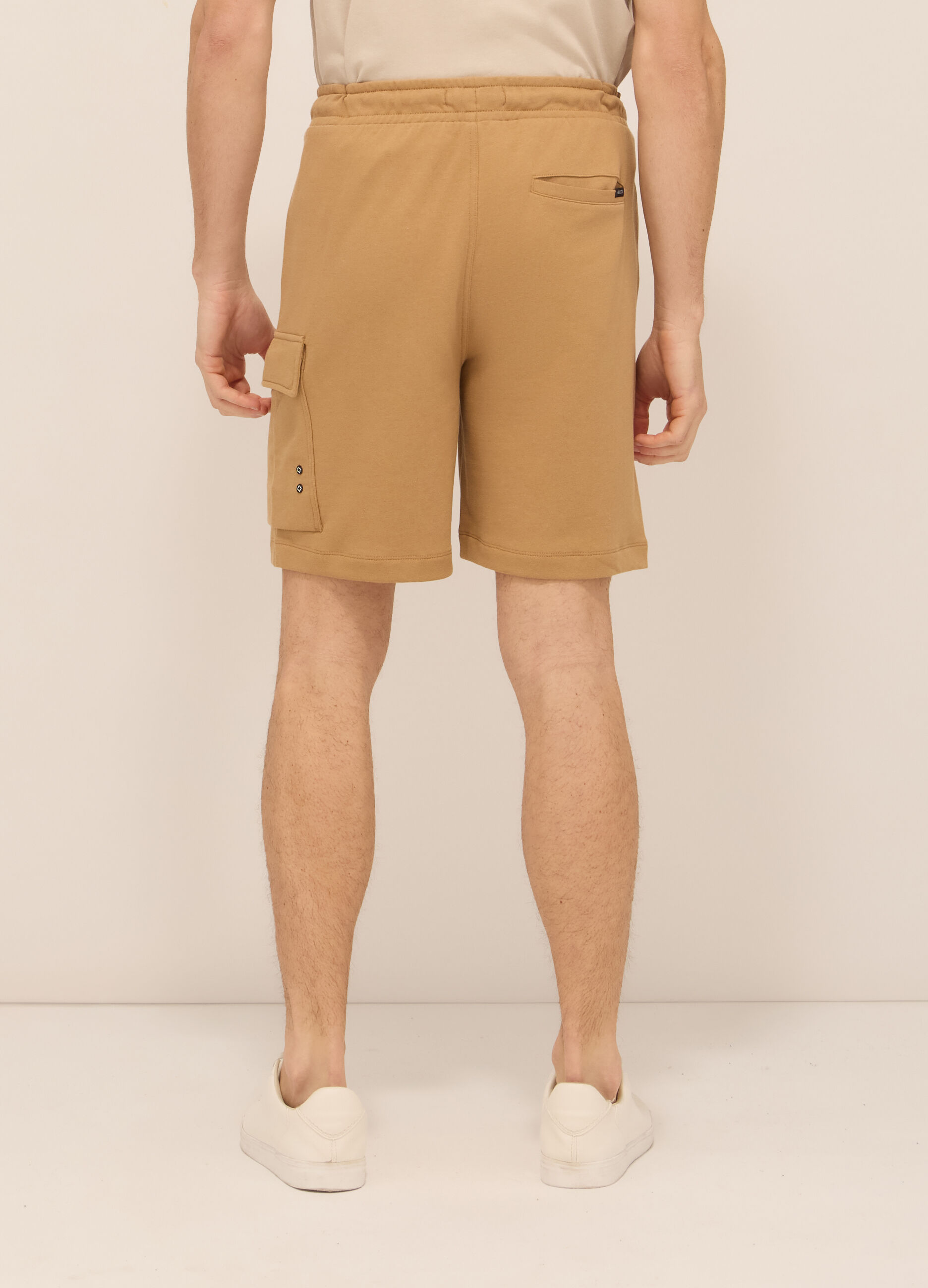 Short sportivi in puro cotone uomo