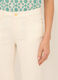 Pantaloni capri fit straight in denim di misto cotone donna curvy_2
