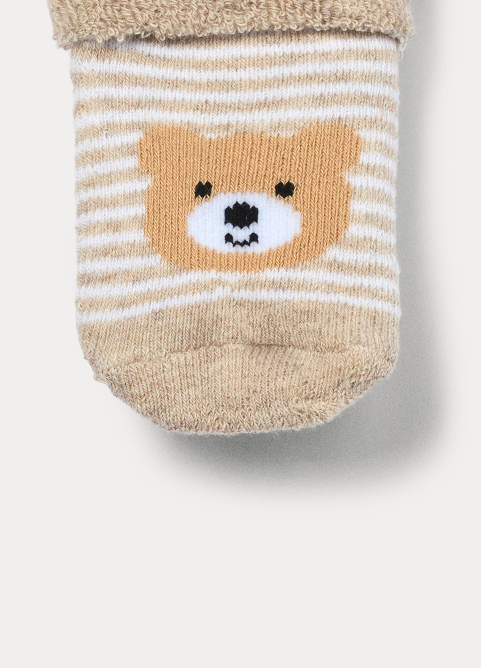 Pack 3 calze antiscivolo in spugna misto cotone _3