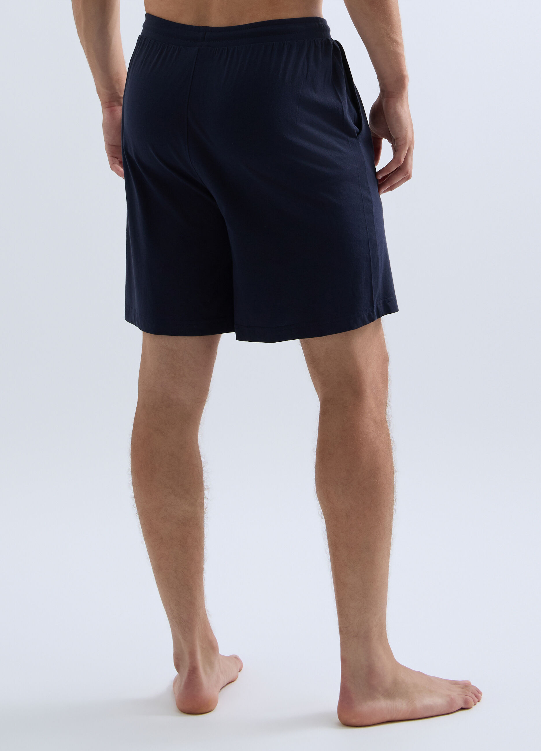 Short pigiama in jersey di cotone uomo_1