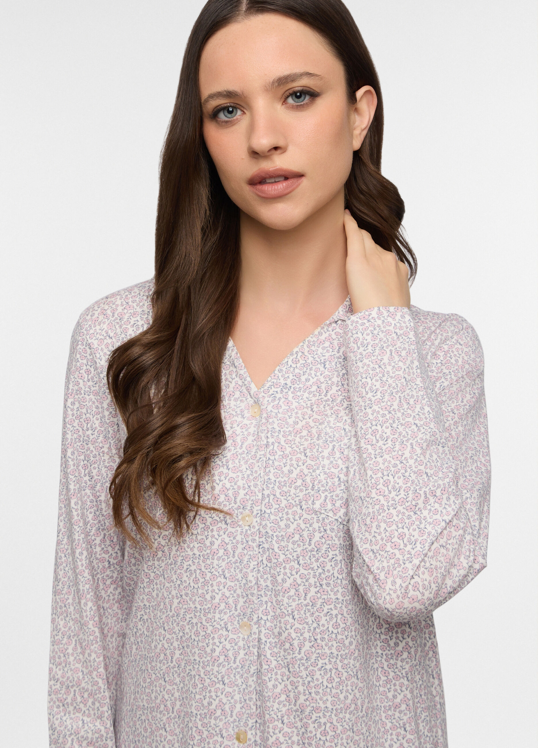 Set pigiama in jersey di puro cotone donna_2