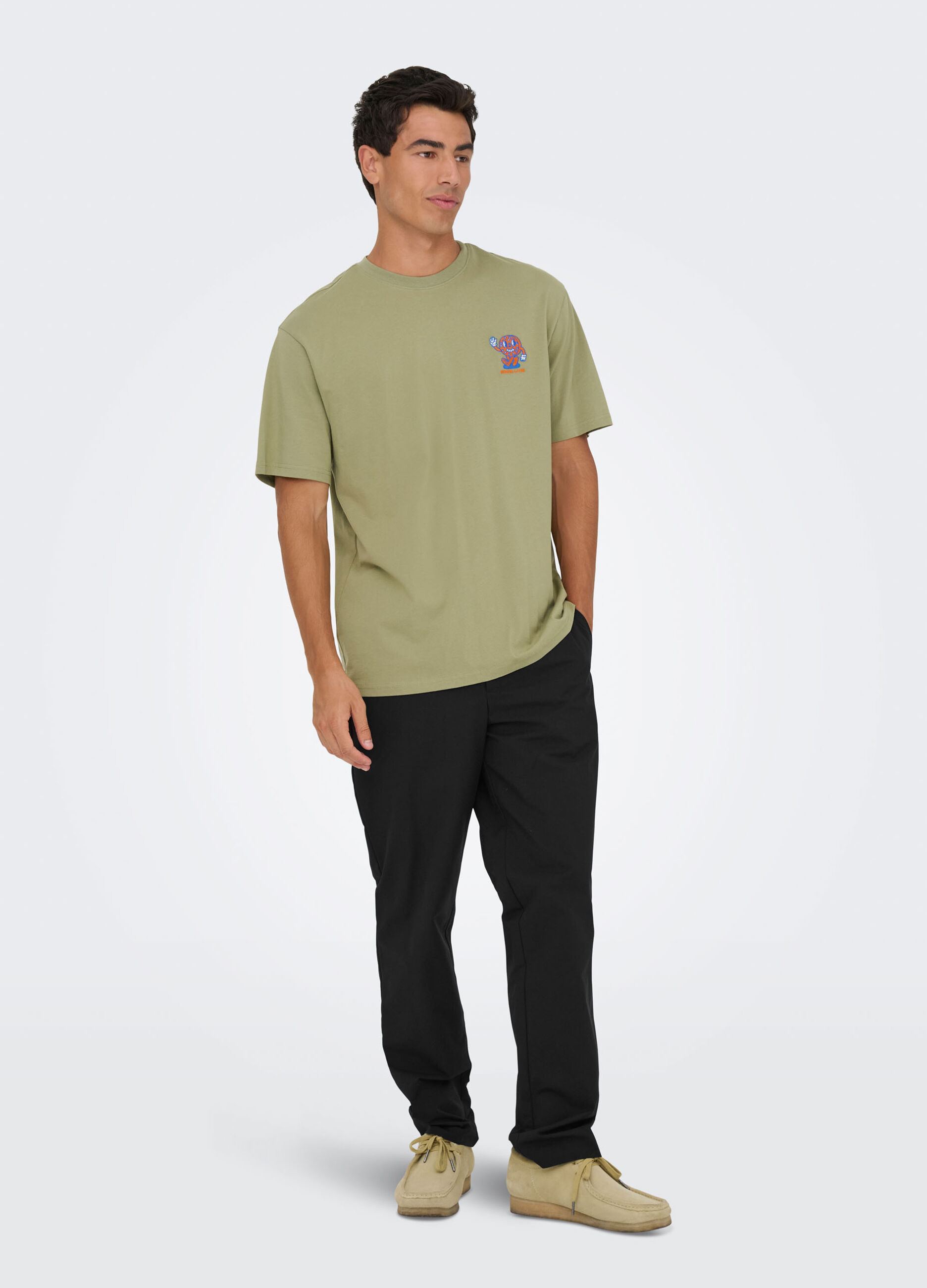 Pantaloni tapered fit_0