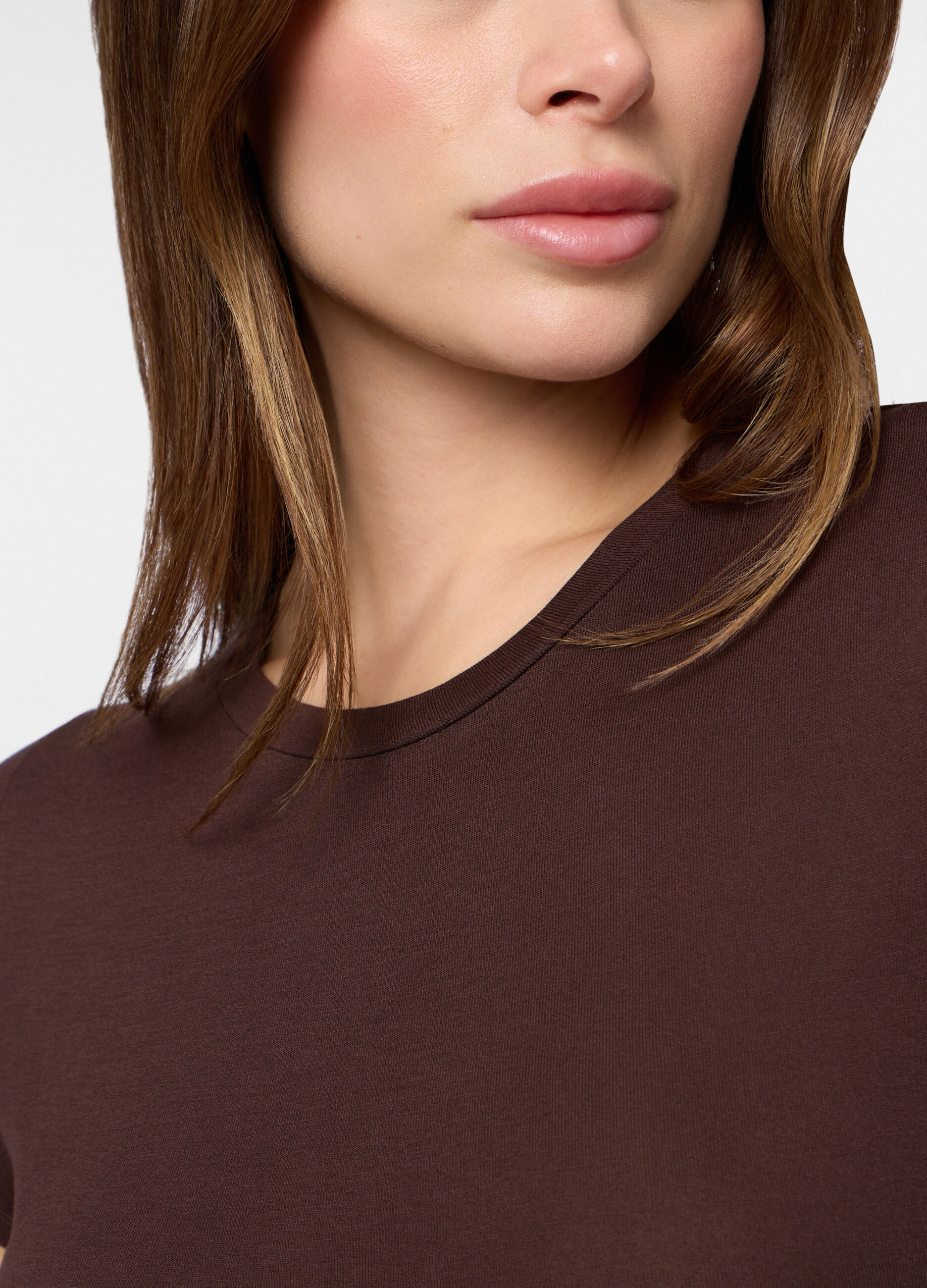 T-shirt in pura viscosa donna_2