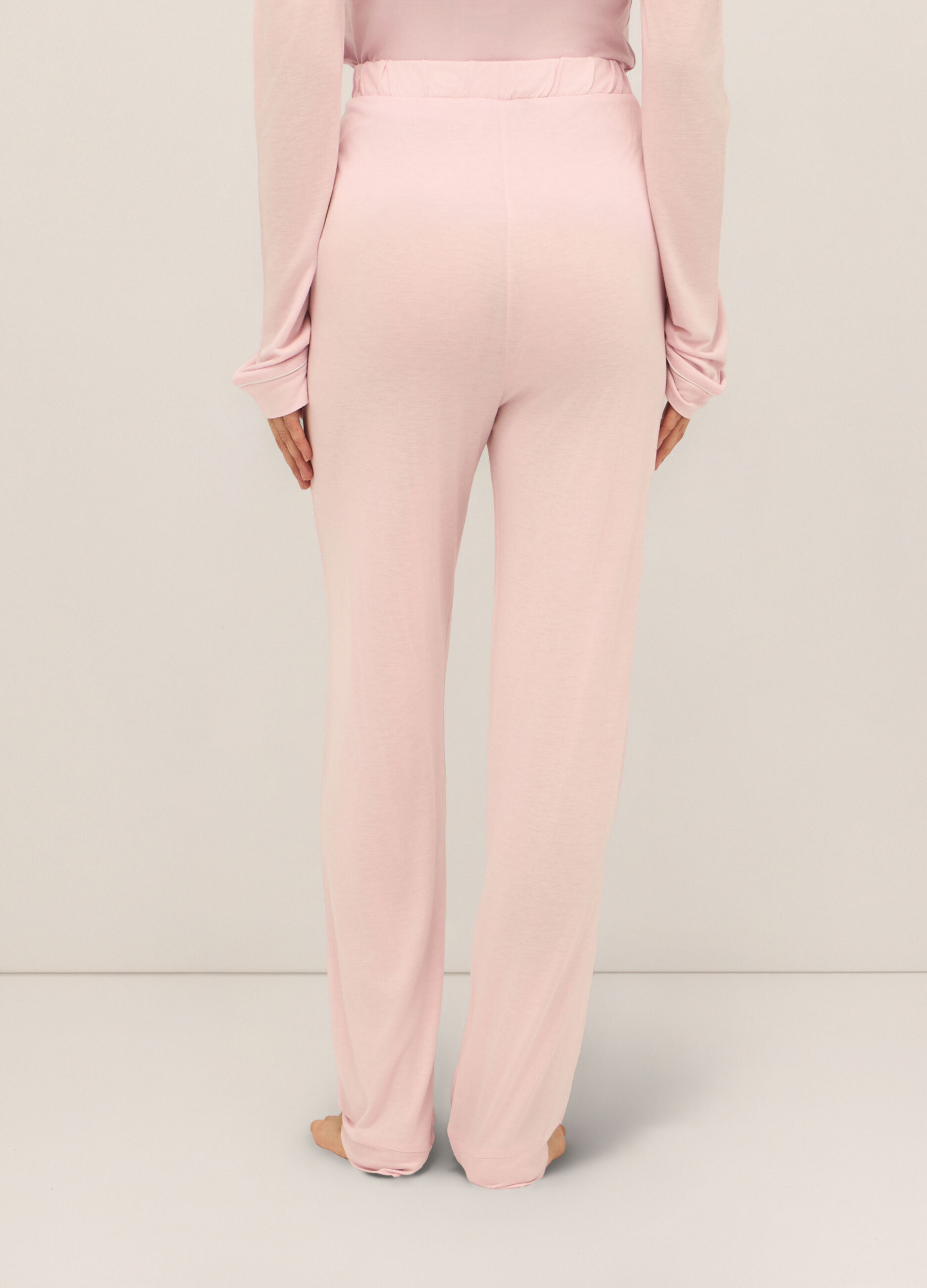 Pantaloni in pura viscosa donna_2