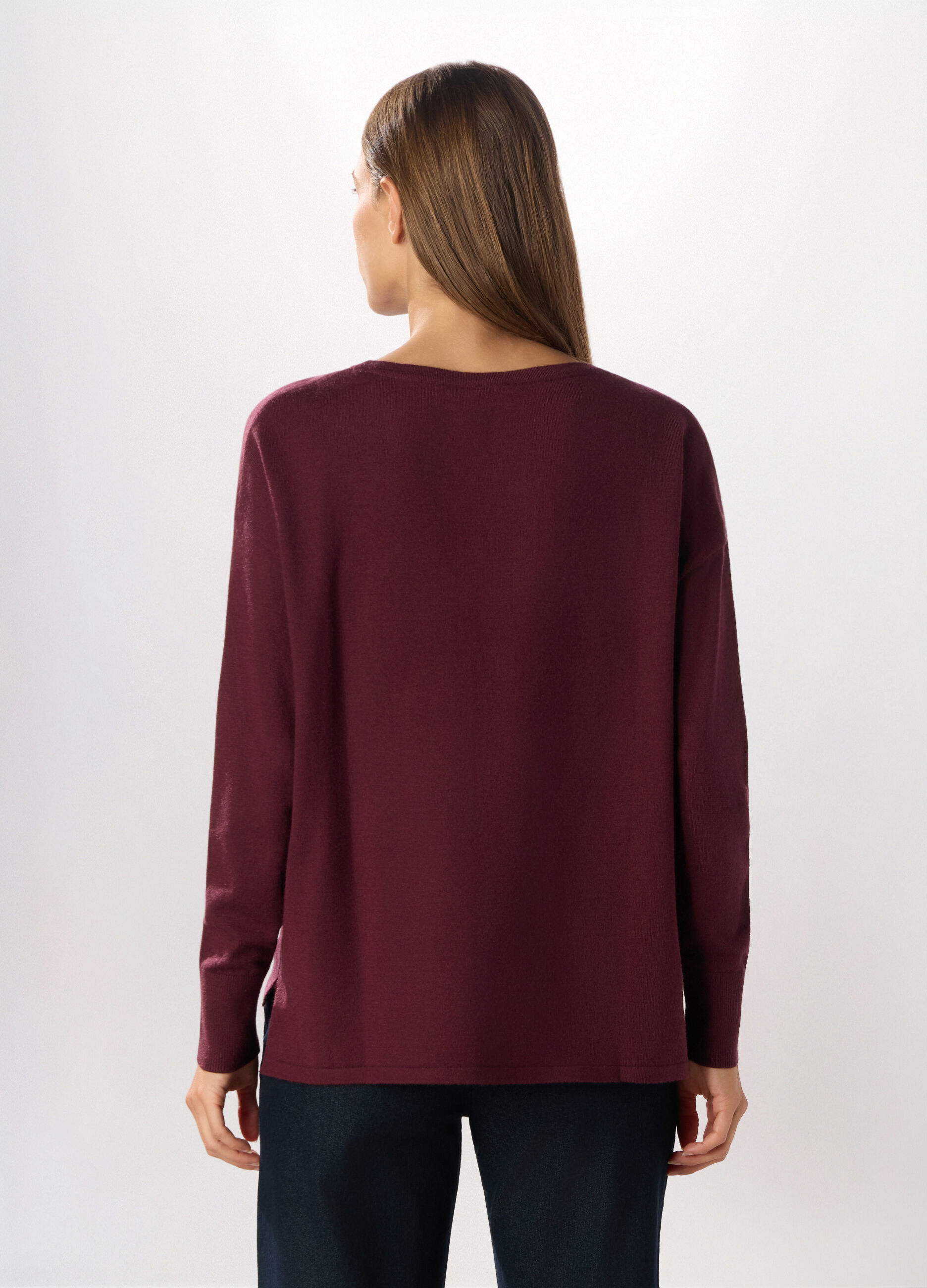 Pullover tricot misto viscosa donna_1