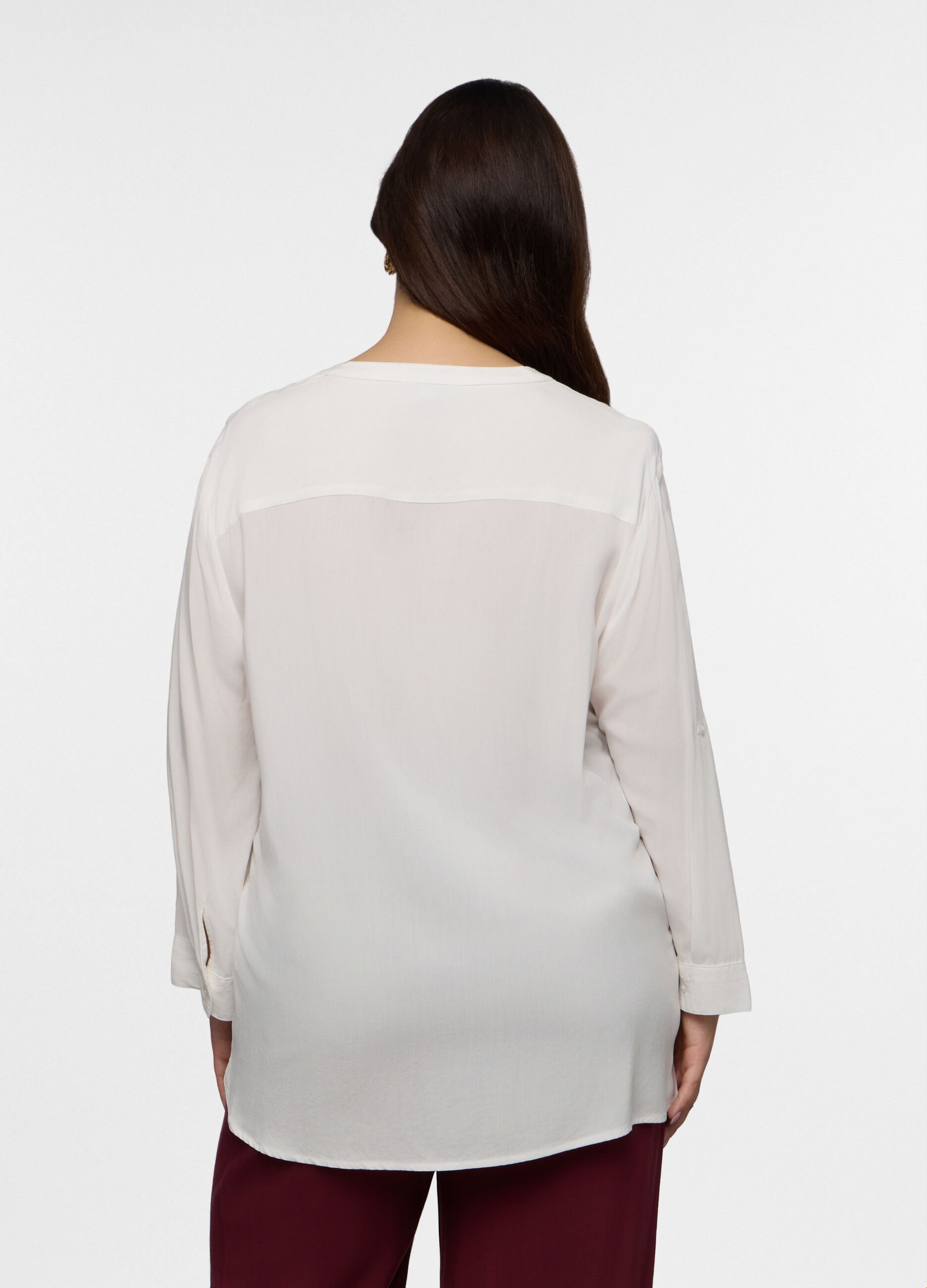 Blusa in pura viscosa donna curvy_1