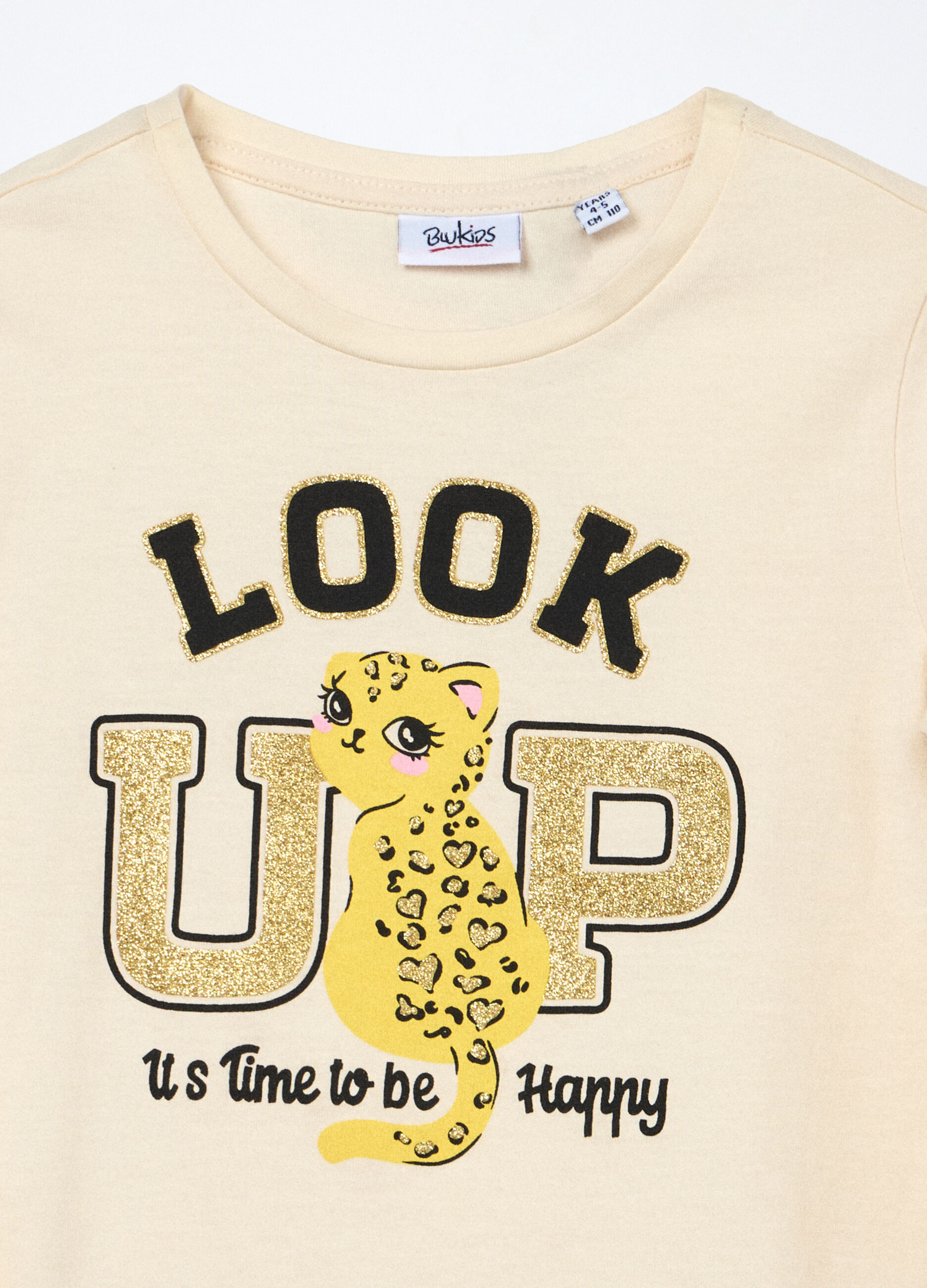 T-shirt in jersey di puro cotone bambina_2