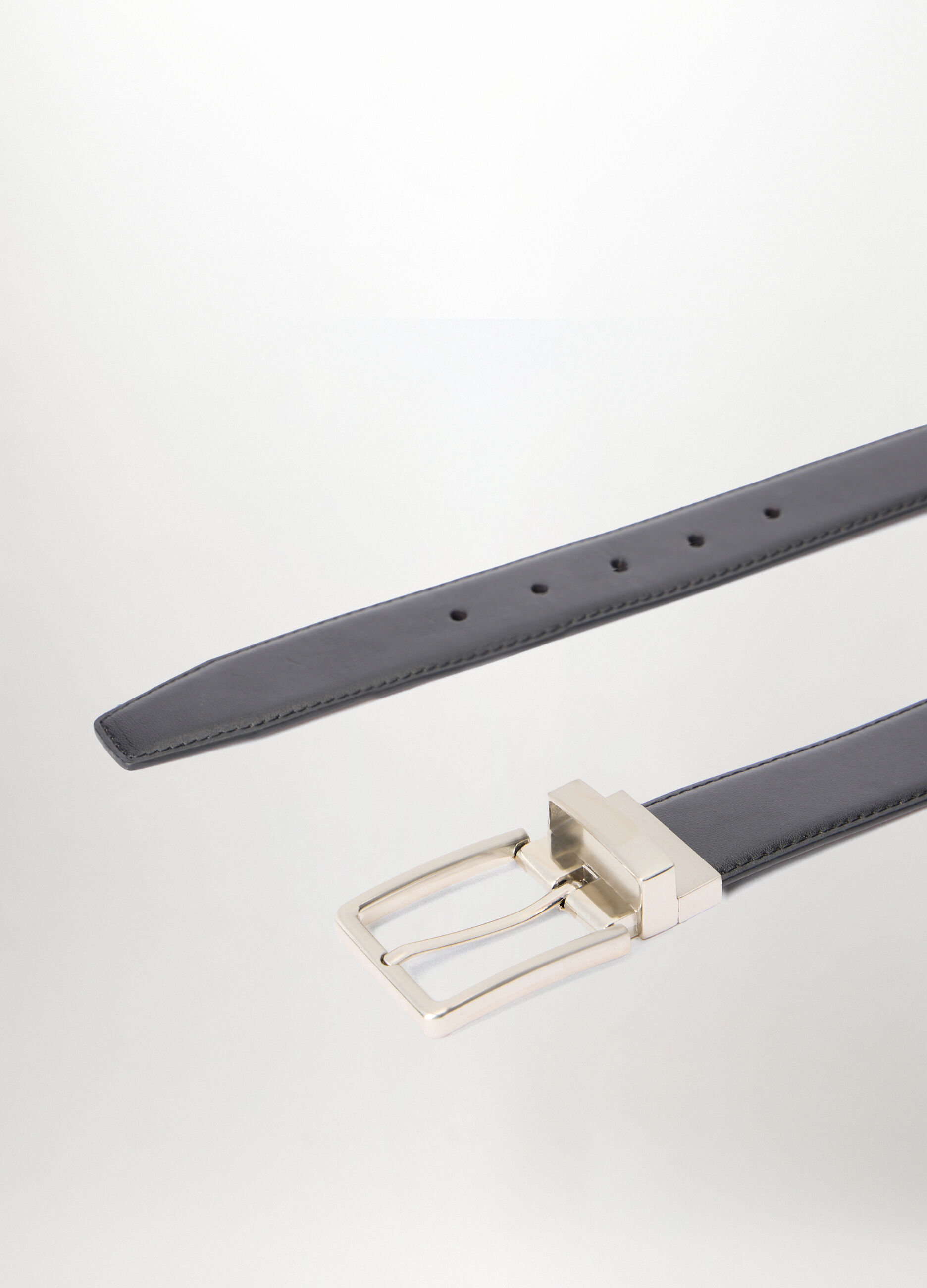 Cintura reversibile in ECOpelle lucida_1