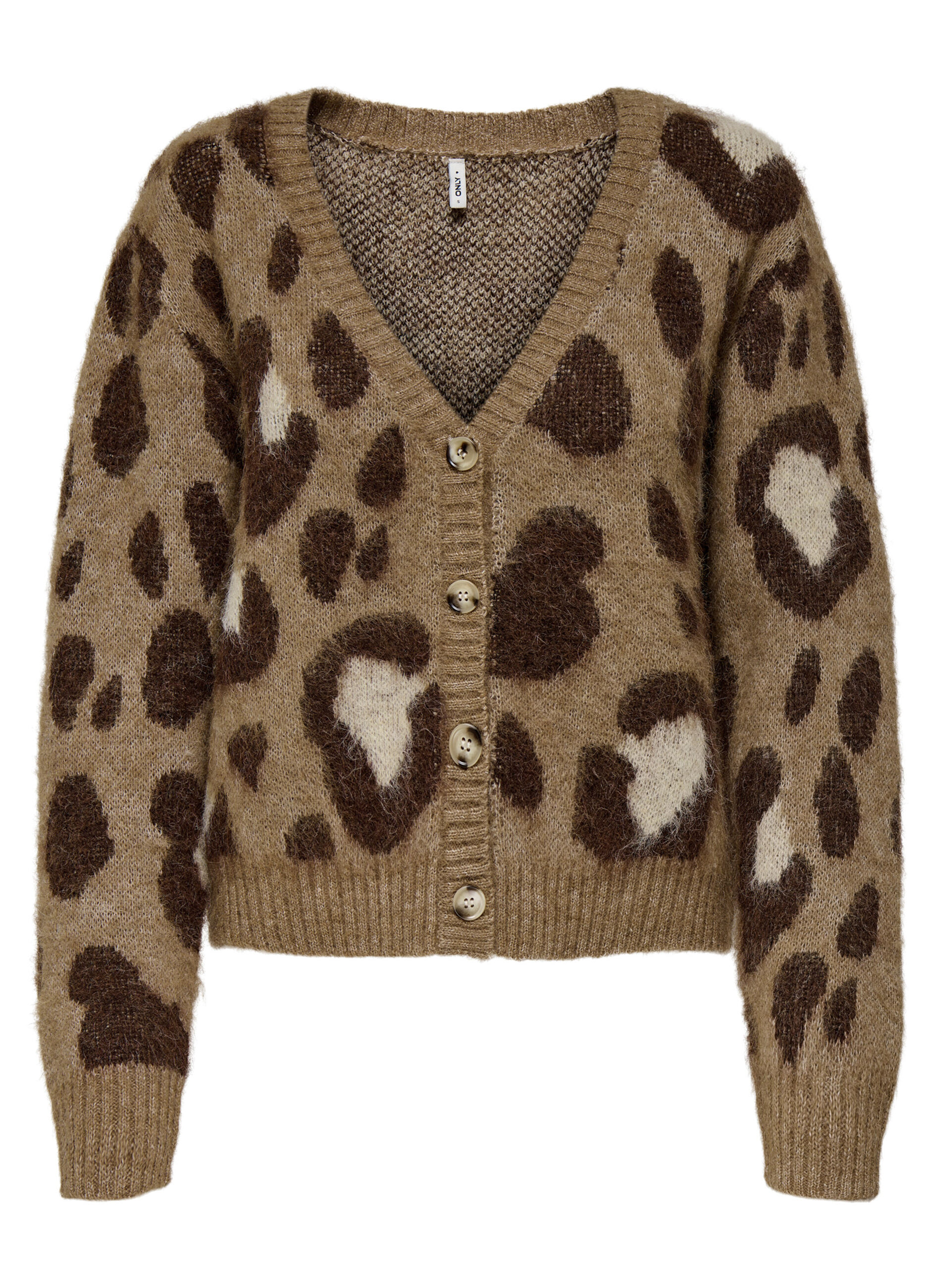 Cardigan animalier donna_5